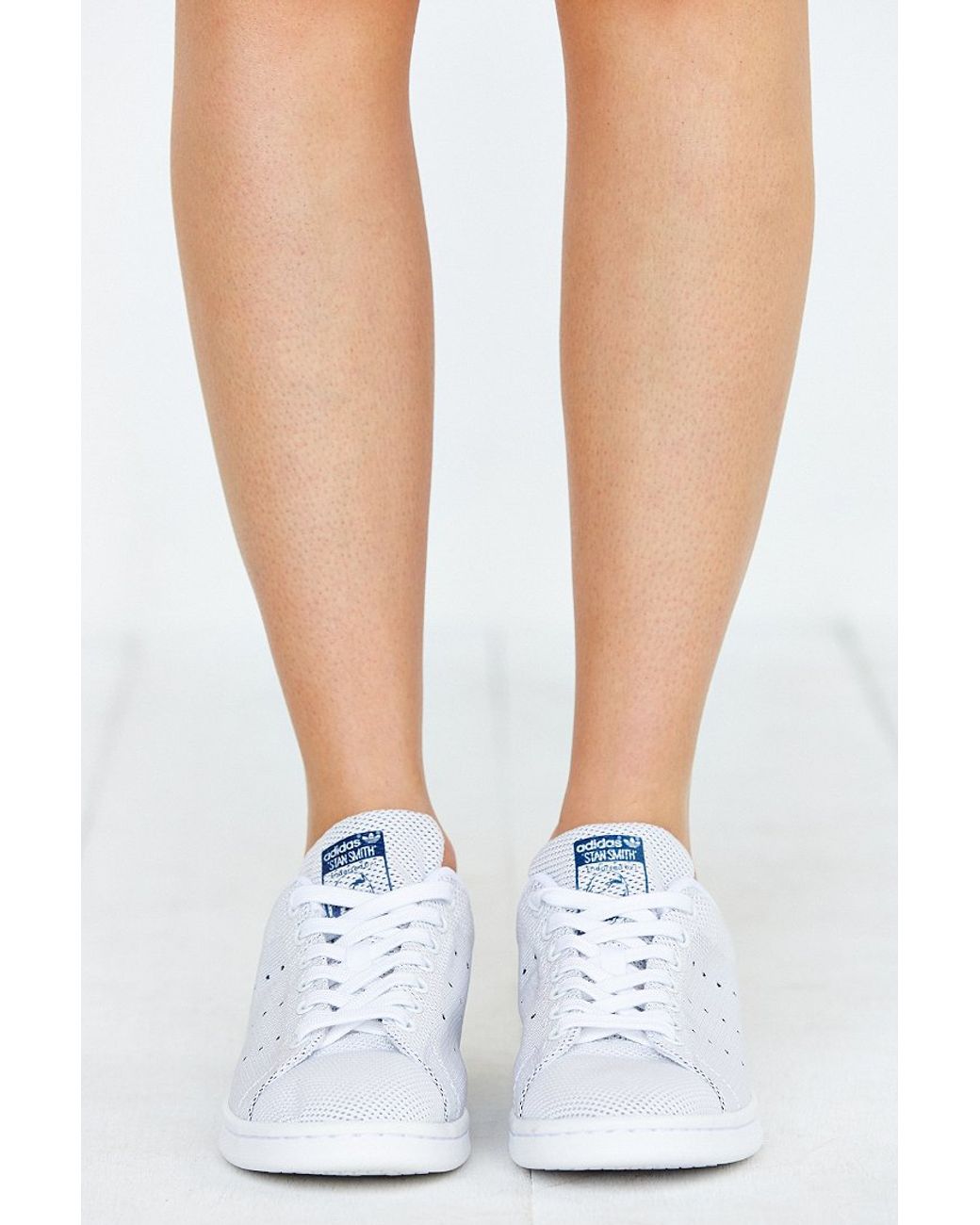 adidas Originals Suede Originals Stan Smith Weave Sneaker in Blue | Lyst