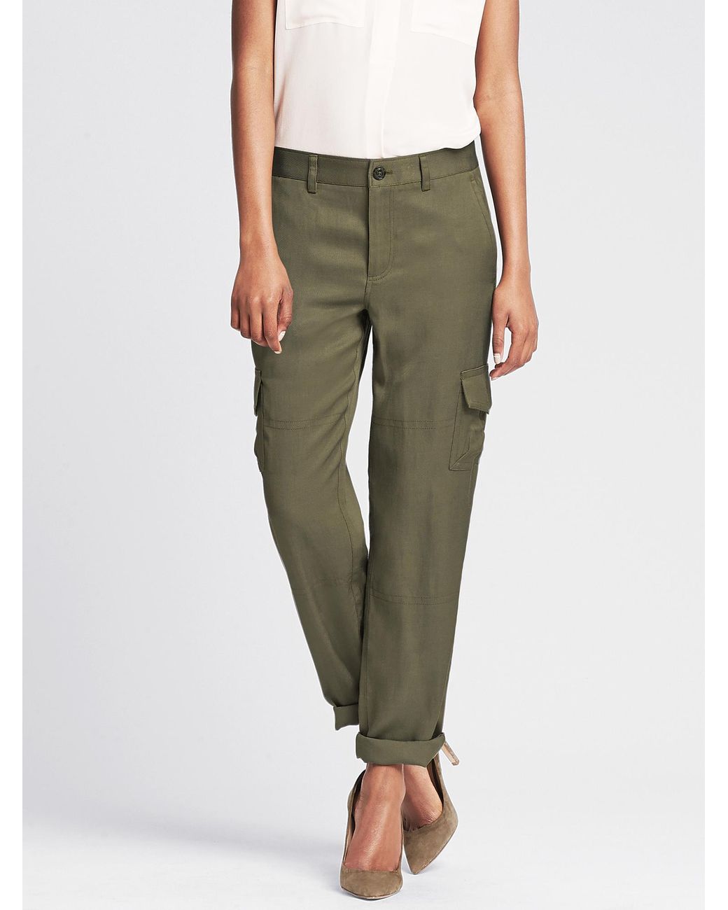 Banana Republic Heritage Roll-up Cargo 