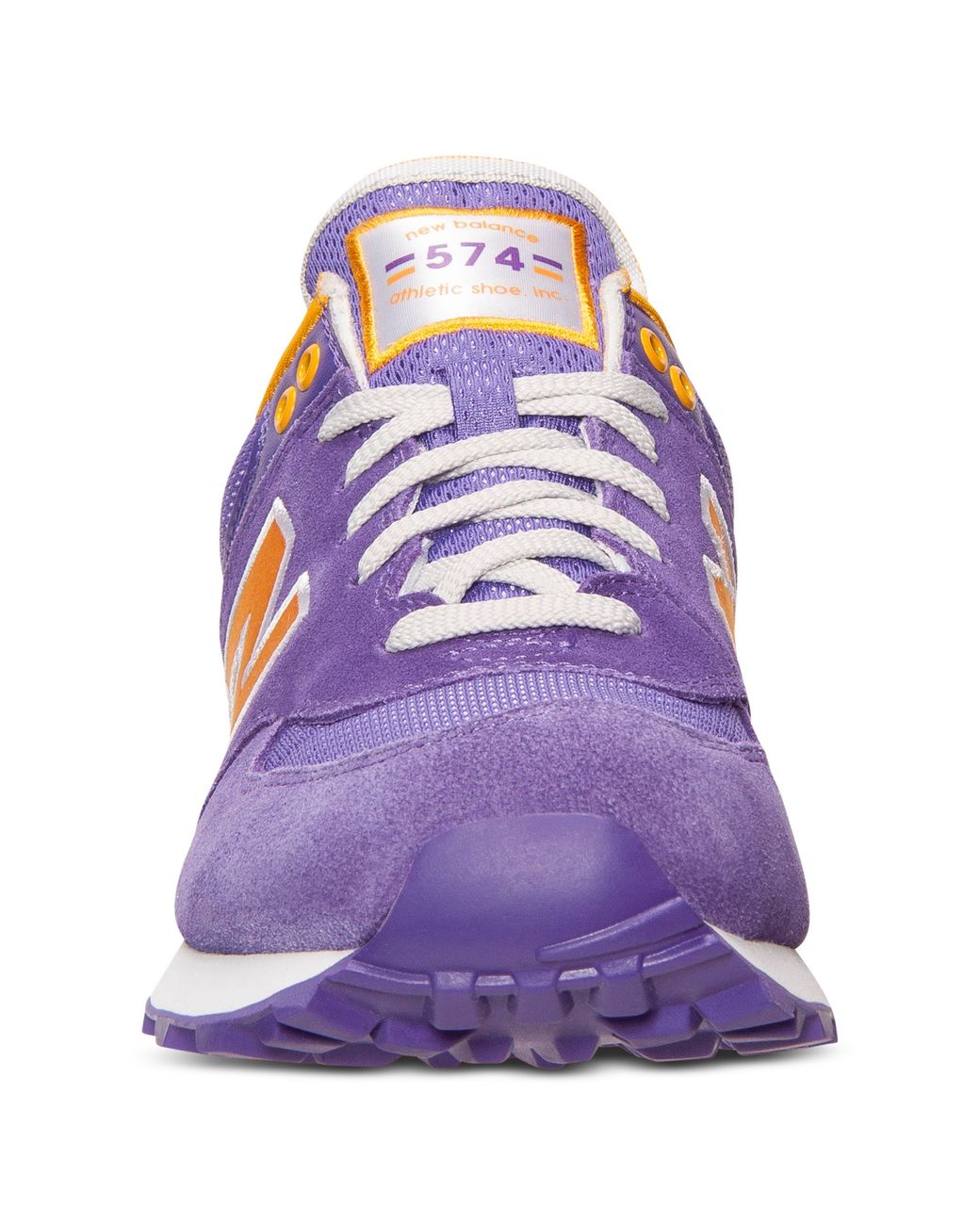 New Balance 574 Stadium Jacket Casual Sneakers From Finish Line in Purple for Men | Lyst