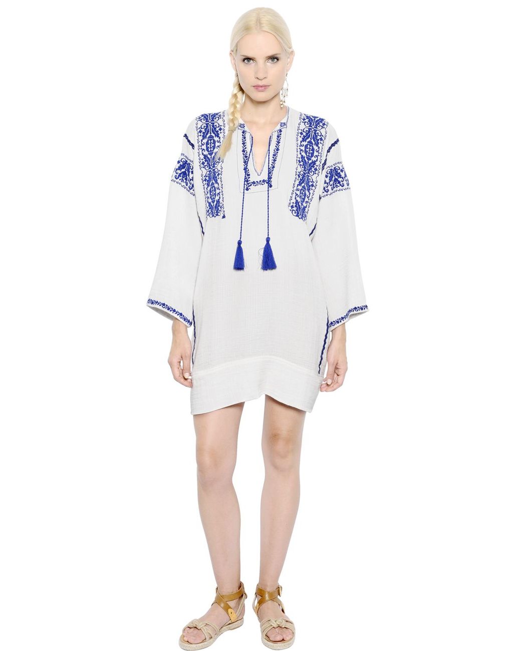 Isabel marant top etoile blue dress