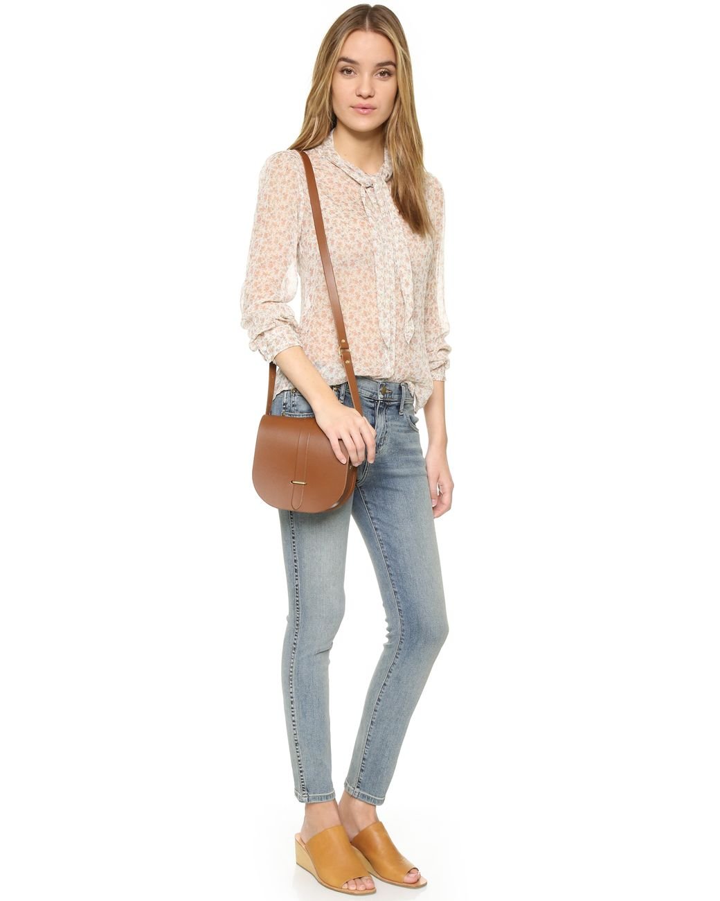 Cambridge Satchel Company Saddle Bag in Brown Lyst