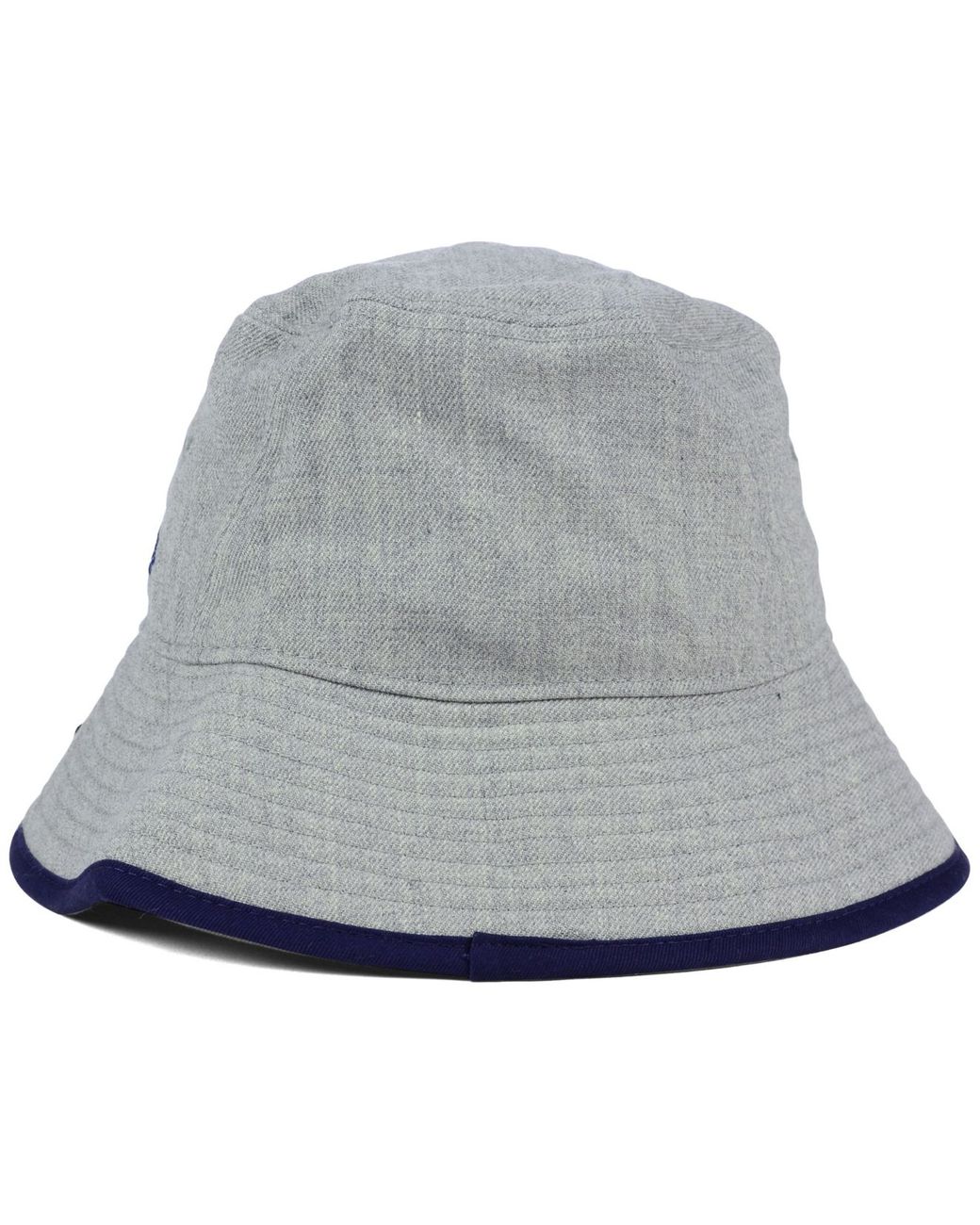 KTZ Los Angeles Dodgers Multi Patch Bucket Hat in Blue