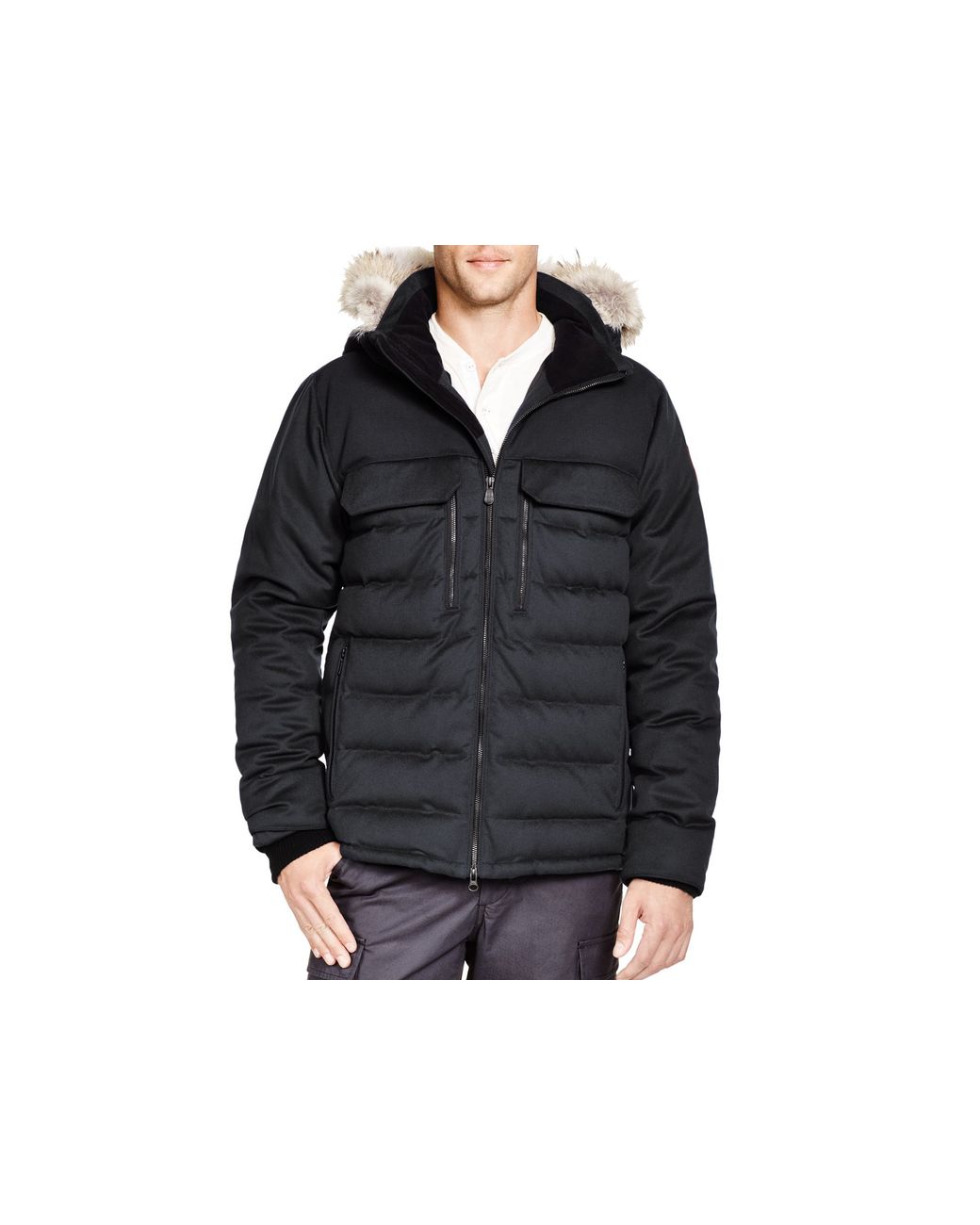 Canada Goose Langford Parka Fusion Fit in Black for Men | Lyst