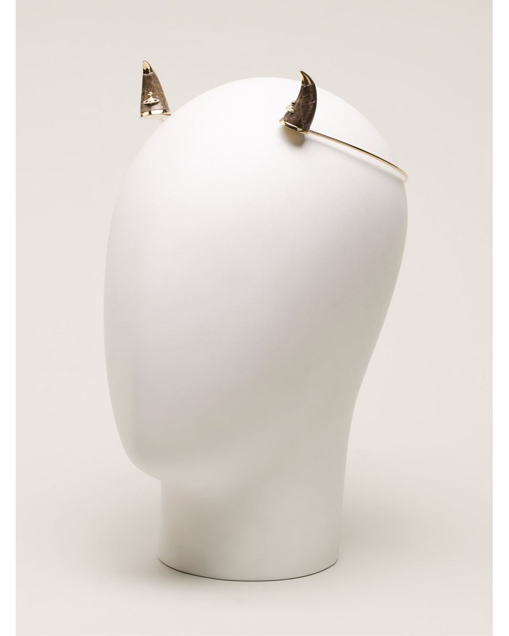 Vivienne Westwood Gemstone Horn Tiara in Metallic | Lyst Vivienne Westwood Gemstone Horn Tiara in Metallic | Lyst