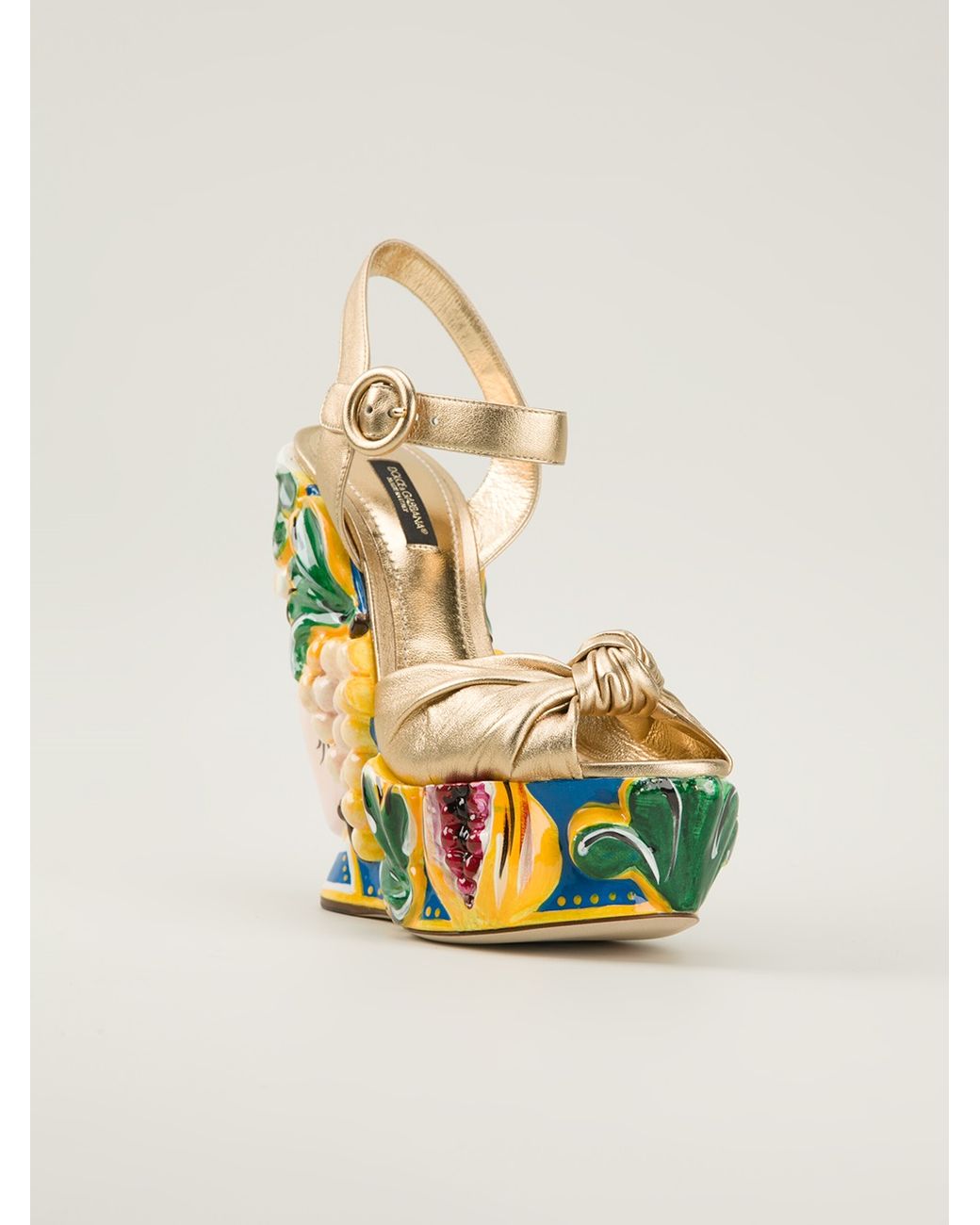 Dolce and gabbana wedge sandal top