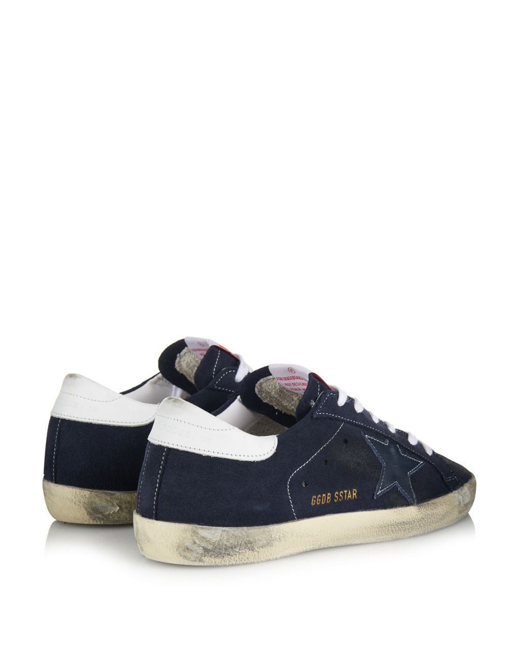 Golden goose shop navy suede