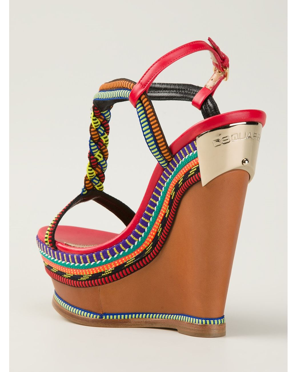 DSquared² Wedge Sandals | Lyst
