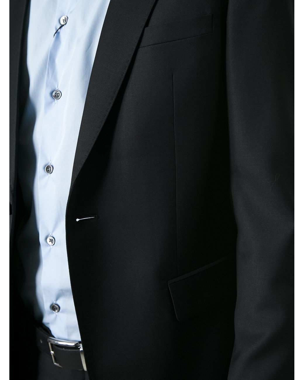Emporio Armani David Line Suit in Black for Men | Lyst