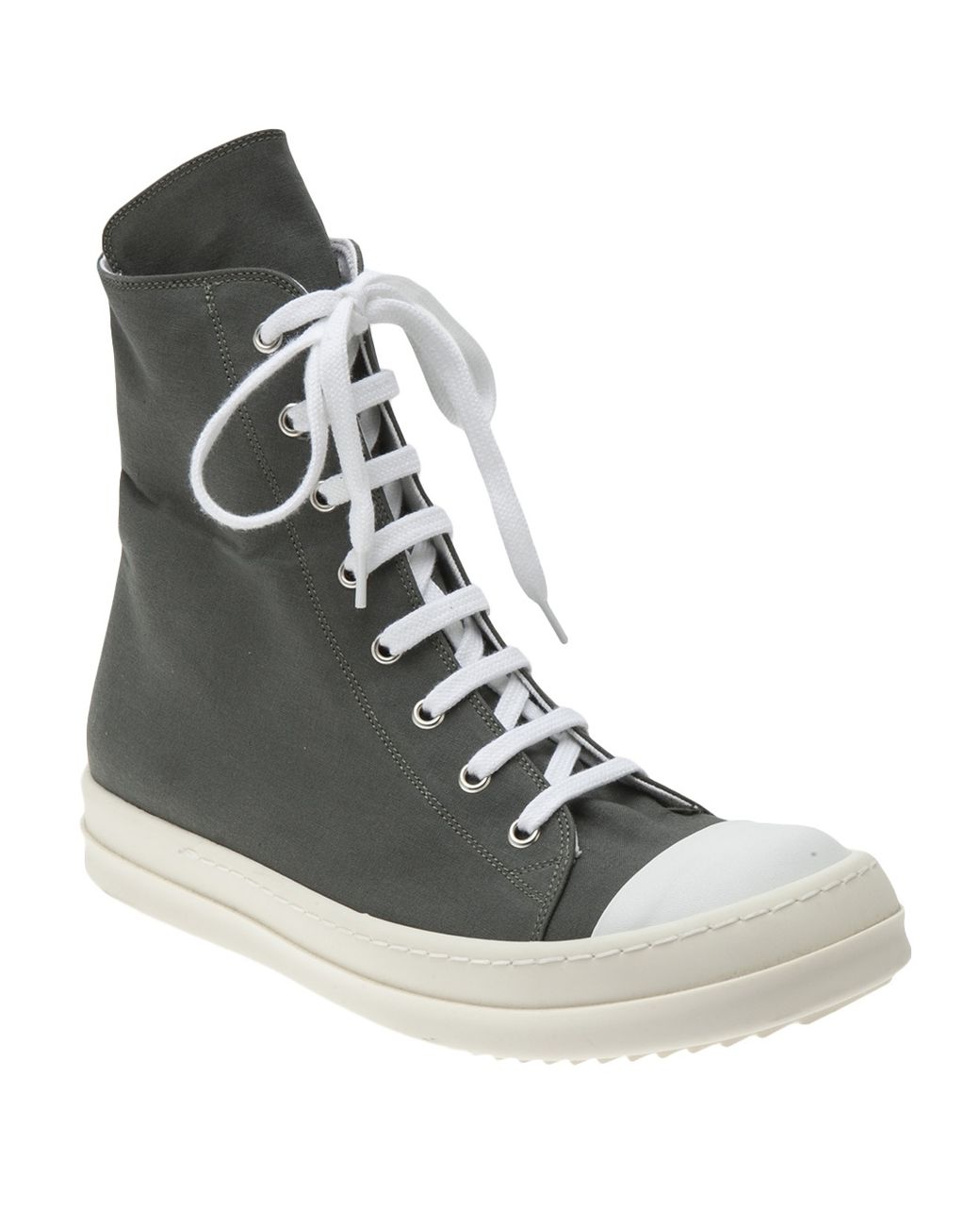 Rick Owens DRKSHDW Ramones Sneaker in Gray | Lyst