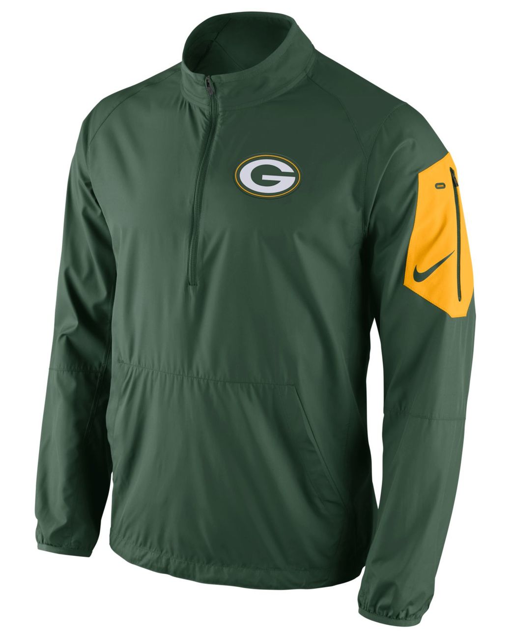 Nike Men's Green Bay Packers Lockdown Half-zip Jacket for Men | Lyst