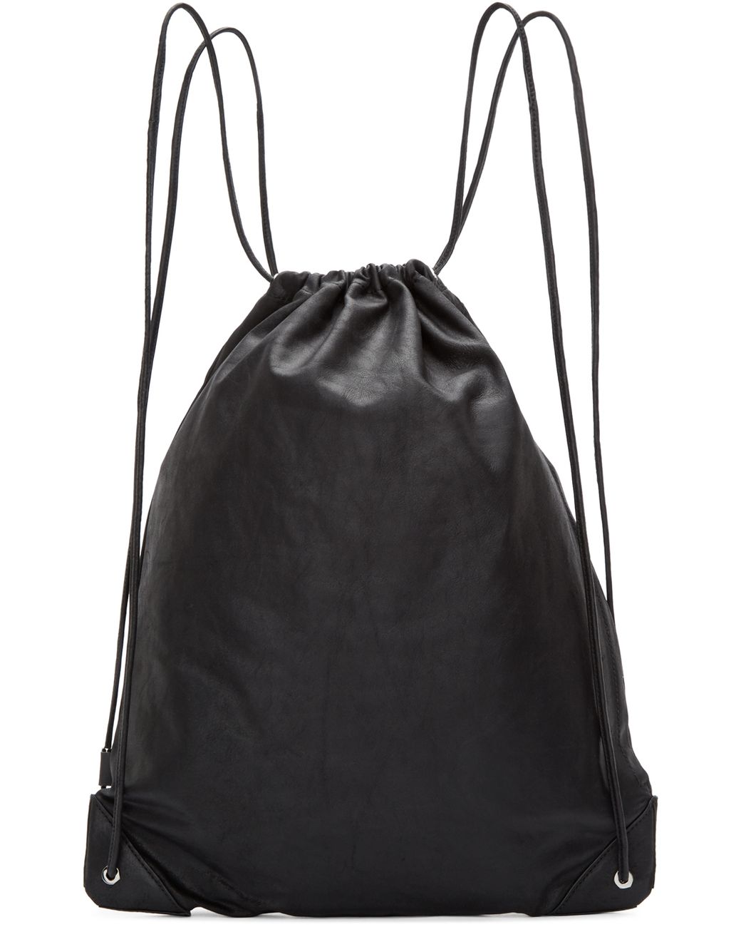 Alexander Wang Black Leather Gym Bag for Men | Lyst UK