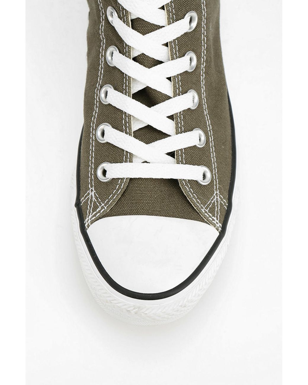 Converse Chuck Taylor All Star Womens Hightop Sneaker in Green | Lyst