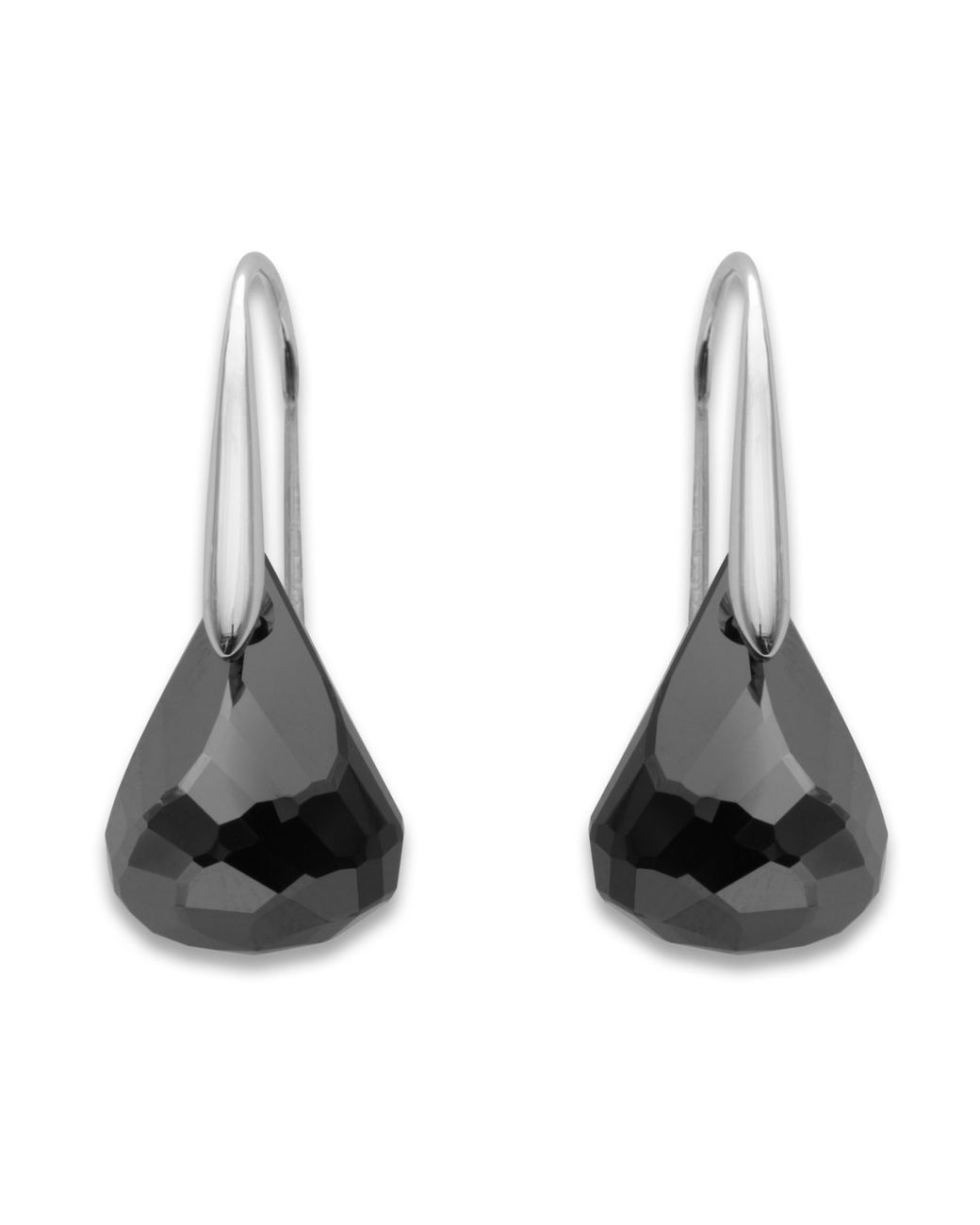 LV Swarovski Crystal Halo Stud Earrings- BLACK – Nomad'r Lifestyle
