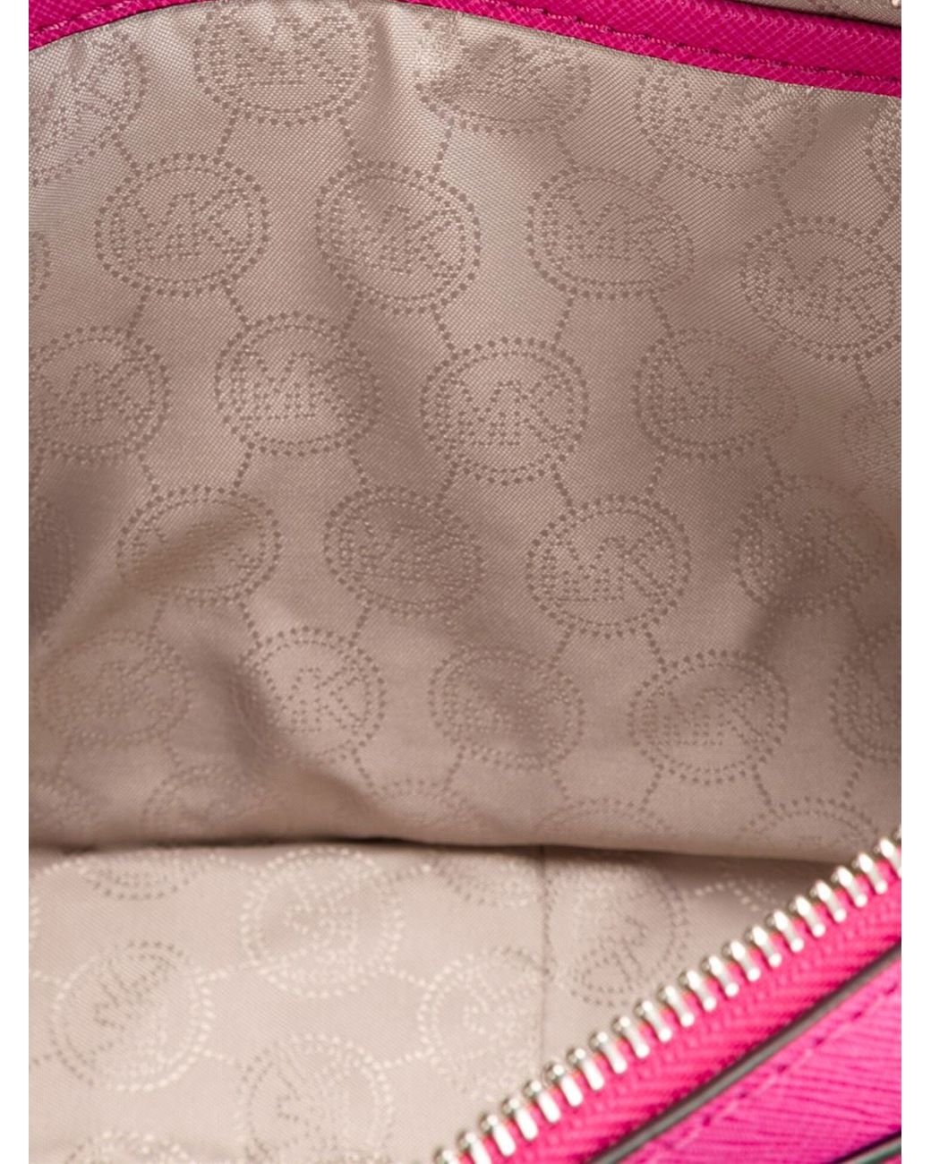 Crossbody bag Michael Kors Pink in Plastic - 25082795