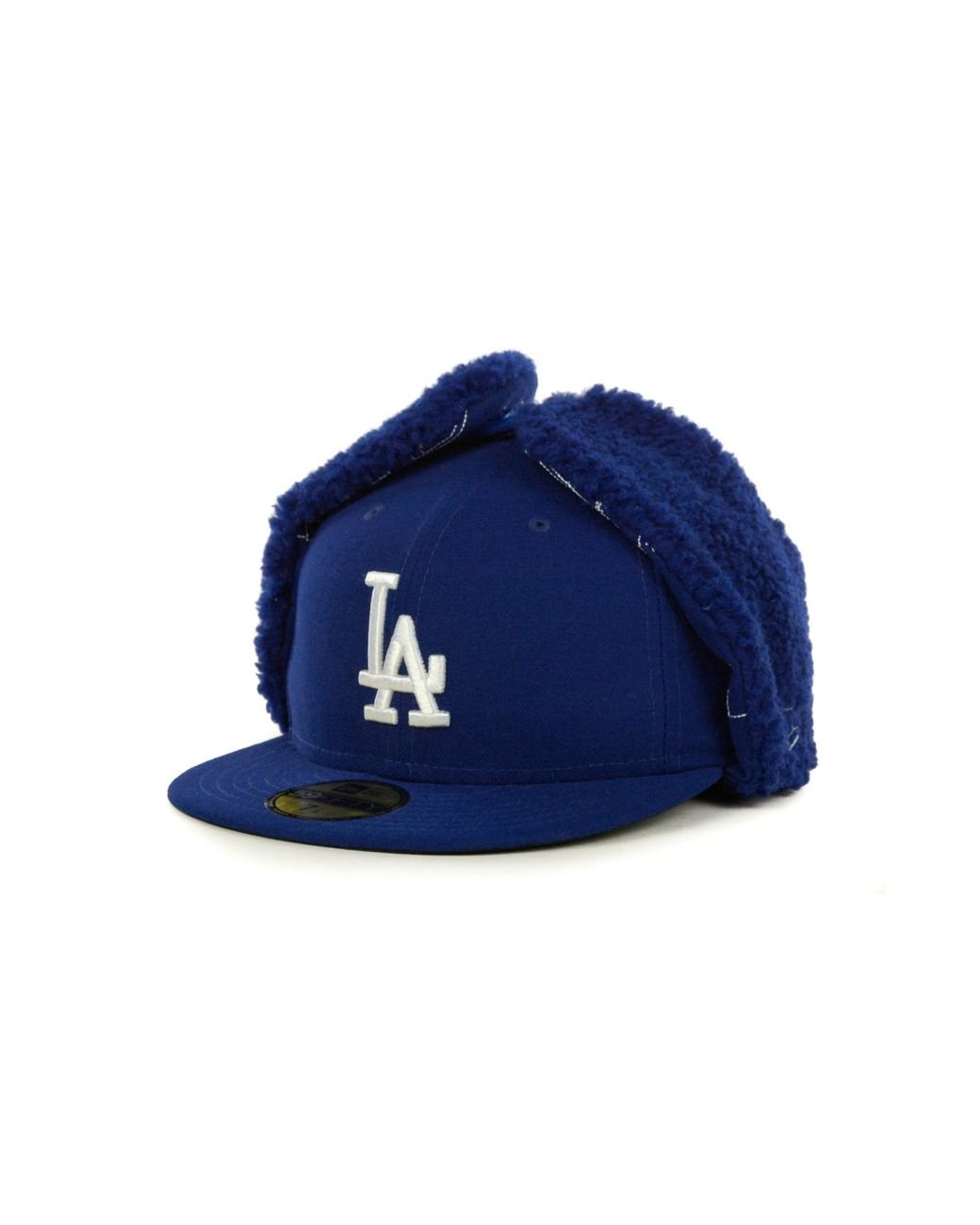 KTZ Los Angeles Dodgers Cityscape Dog Ear 59fifty Cap in Blue for Men | Lyst