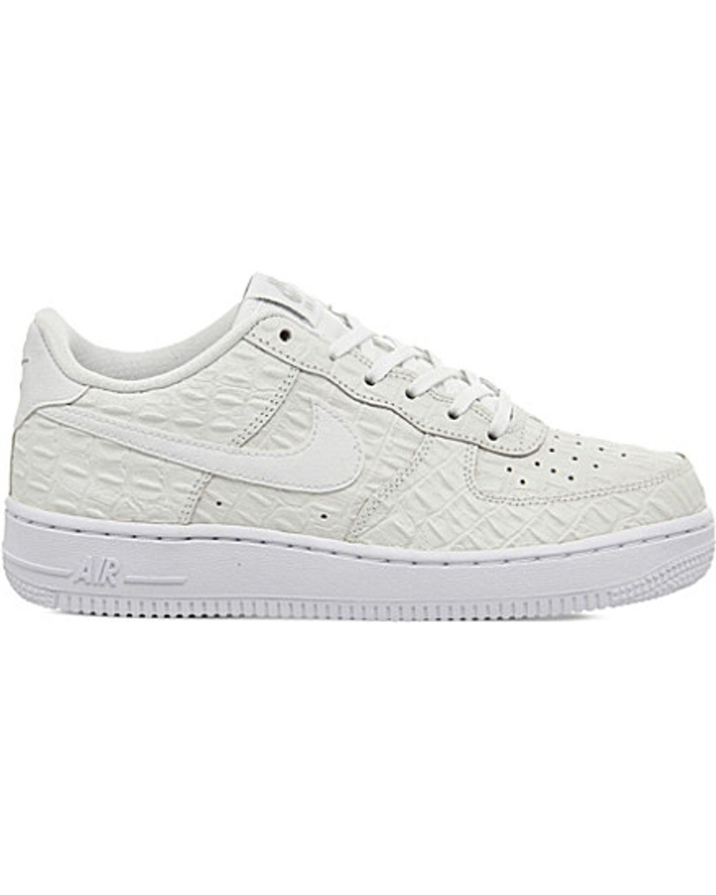 af1 crocodile white
