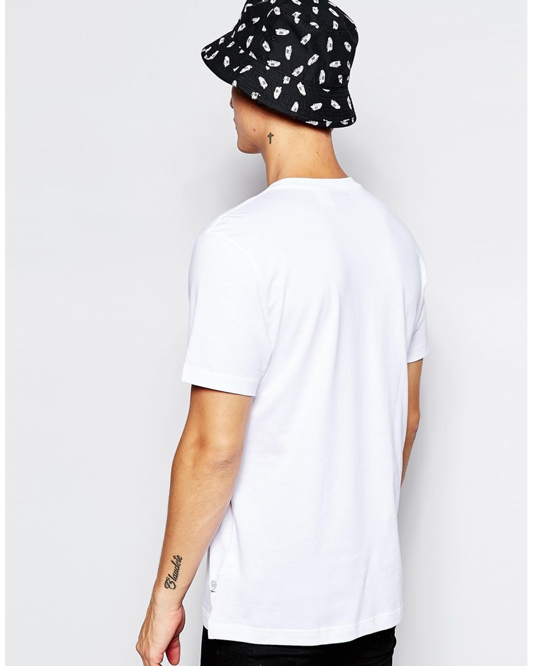 adidas Originals Cotton T-shirt With Floral Print Ah9085 in White (Purple)  for Men | Lyst