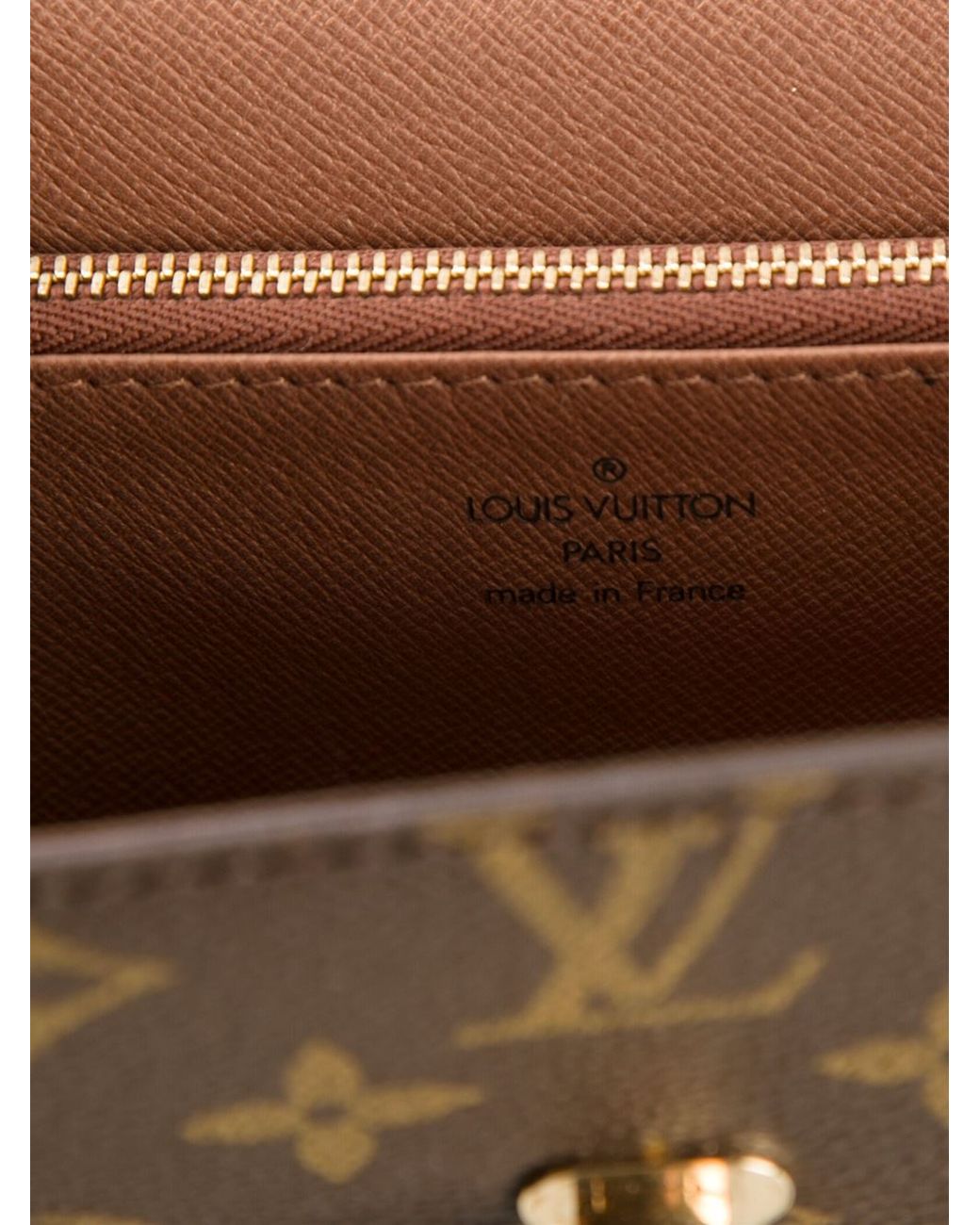 Louis Vuitton Vintage Malesherbes Ebene Damier Canvas Hand Bag