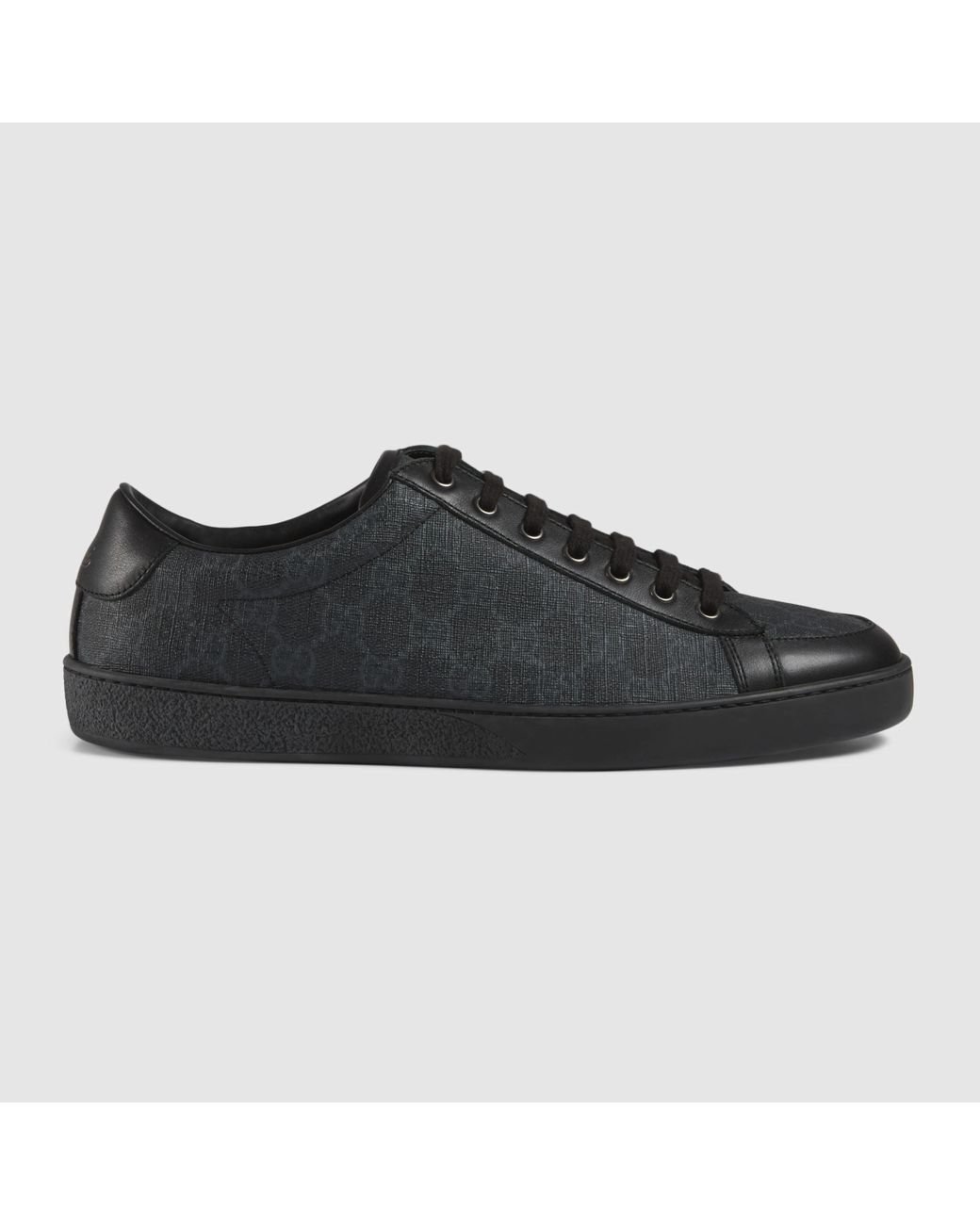 Gucci Gg Supreme Sneaker in Black for Men | Lyst
