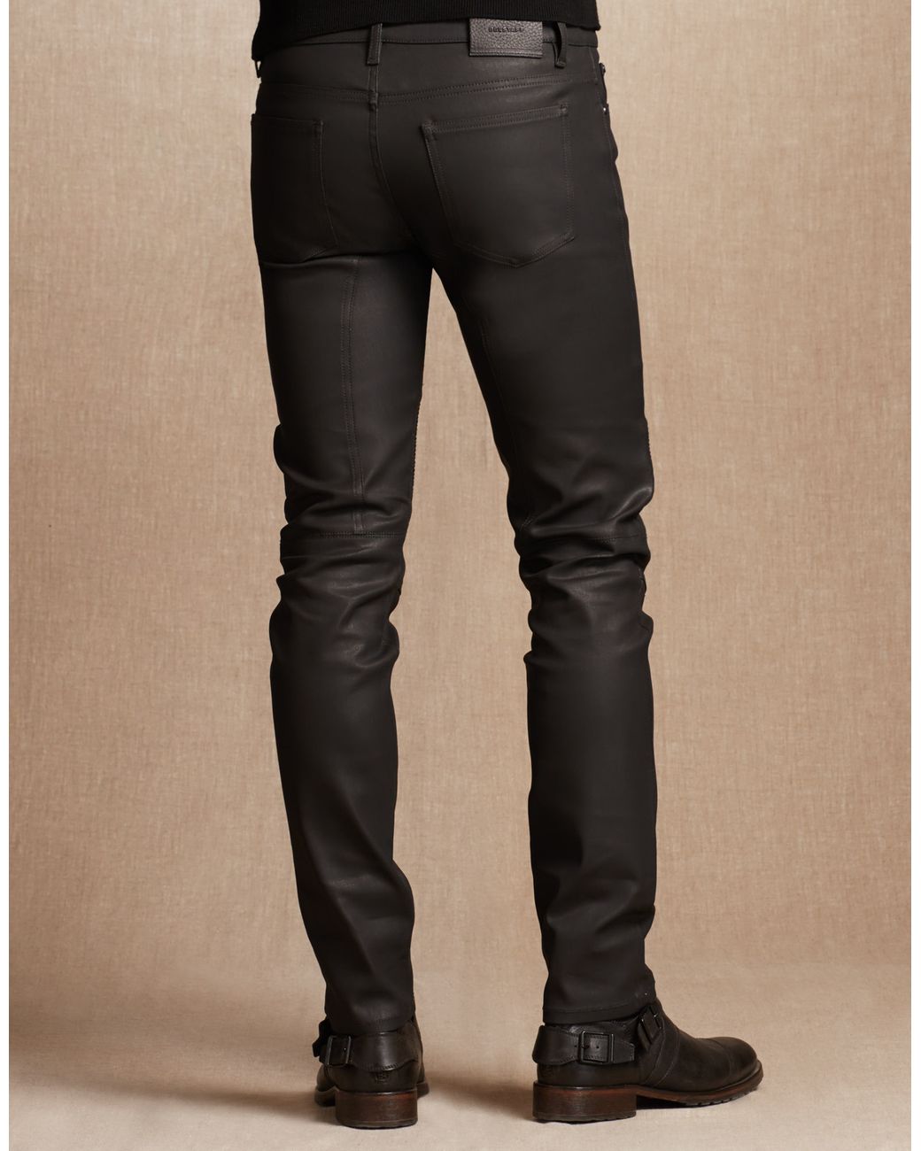 Belstaff Eastham Jeans Belstaff Waxed Motorcycle Denim Jeans Black 