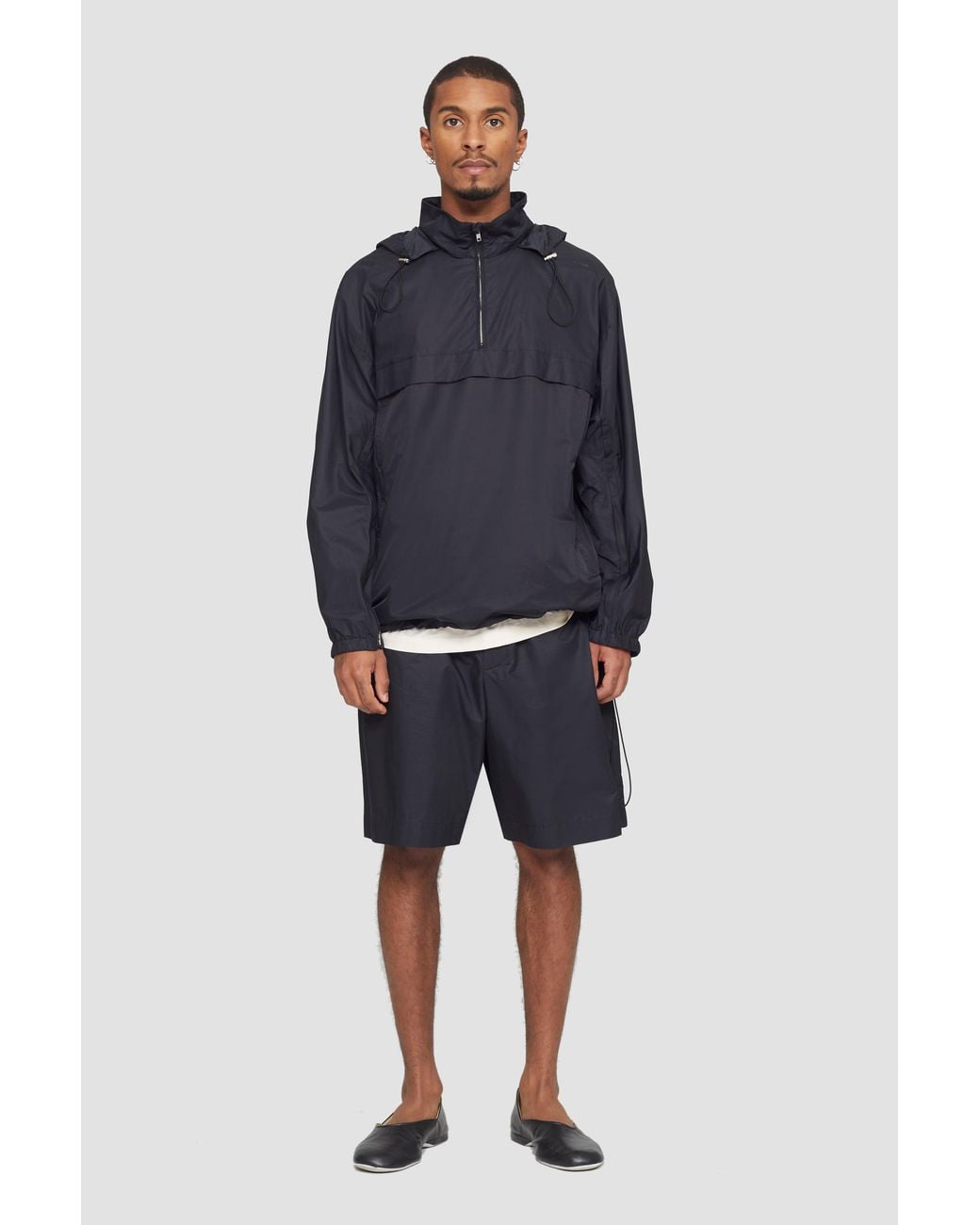 3.1 Phillip Lim Blue Packable Anorak for men