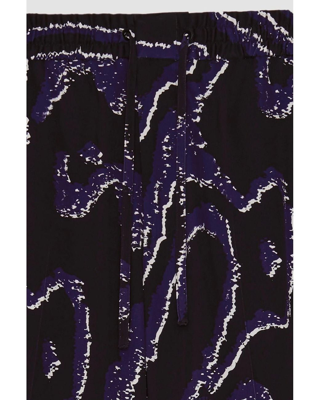 3.1 Phillip Lim Blue Printed Pull-On Short for men