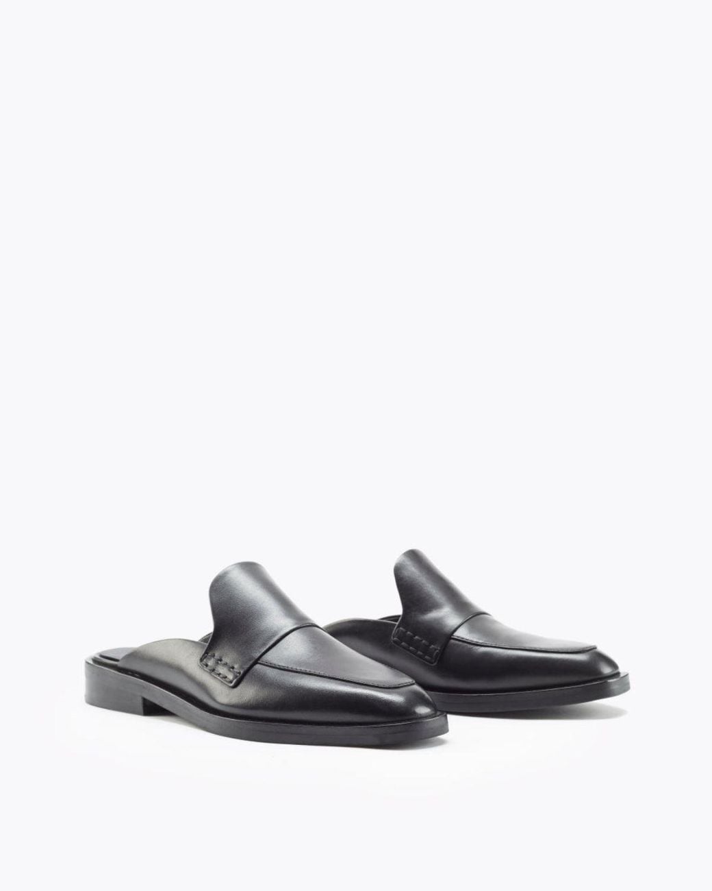 3.1 Phillip Lim White Alexa Flat Mules