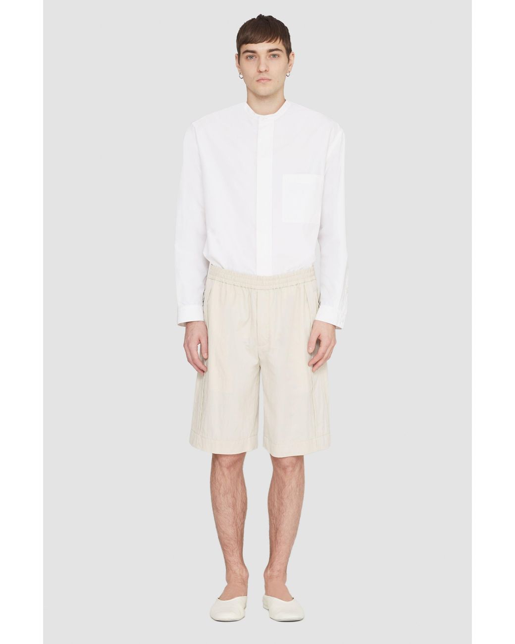 3.1 Phillip Lim Blue Pull On Shorts for men
