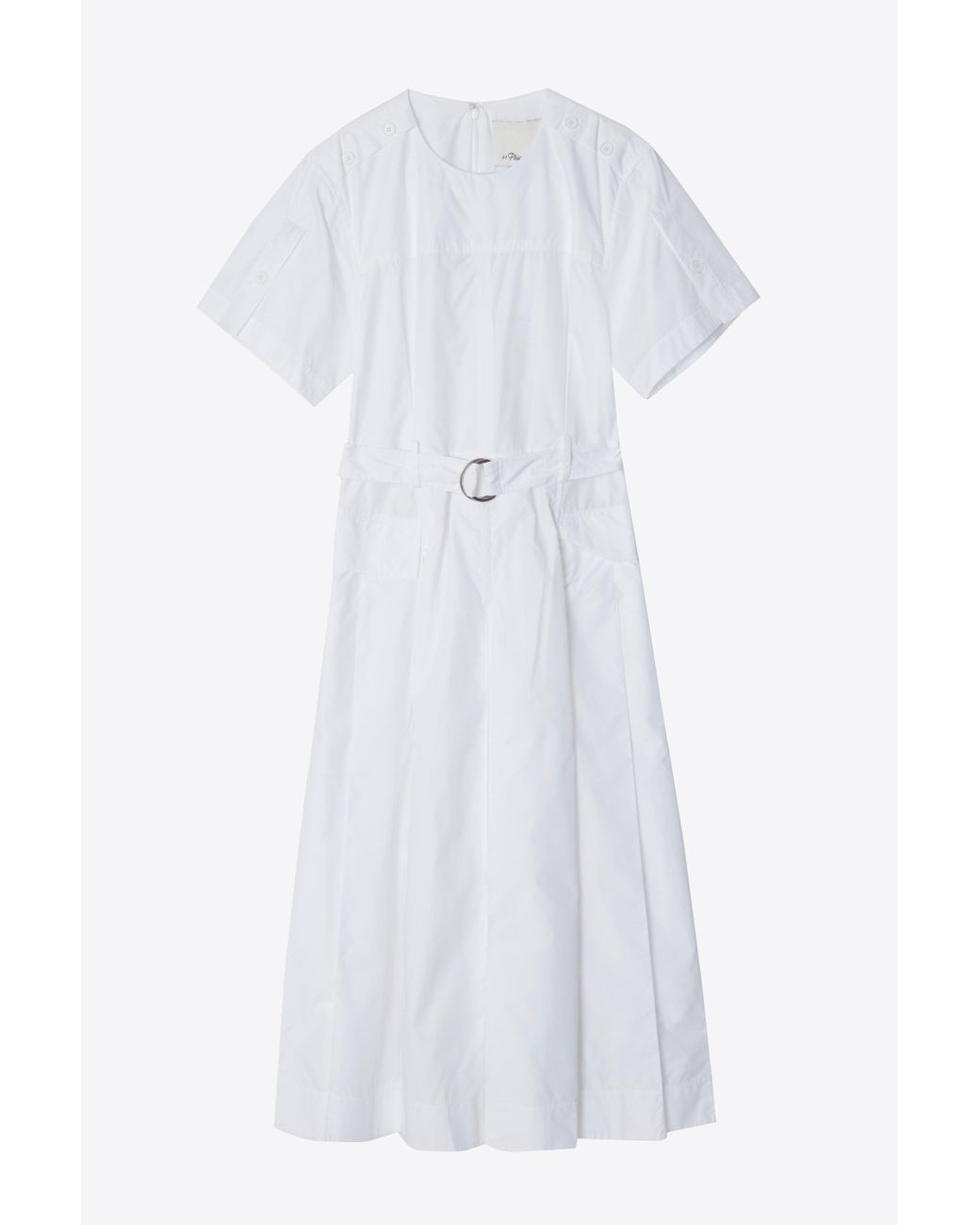 chinese dress ladies Draped Sweatshirt Utility Dress  3.1 Phillip Lim