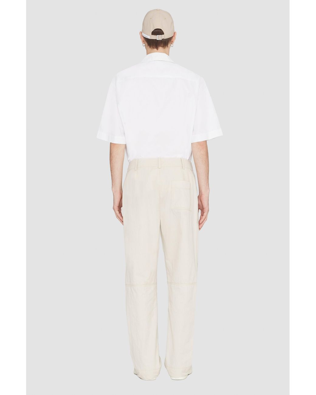 3.1 Phillip Lim White Pull On Pants for men