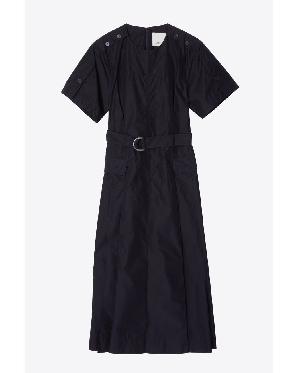 chinese dress ladies 3.1 Phillip Lim Women's Puff Sleeve Side Tie Dress - Black main image 0