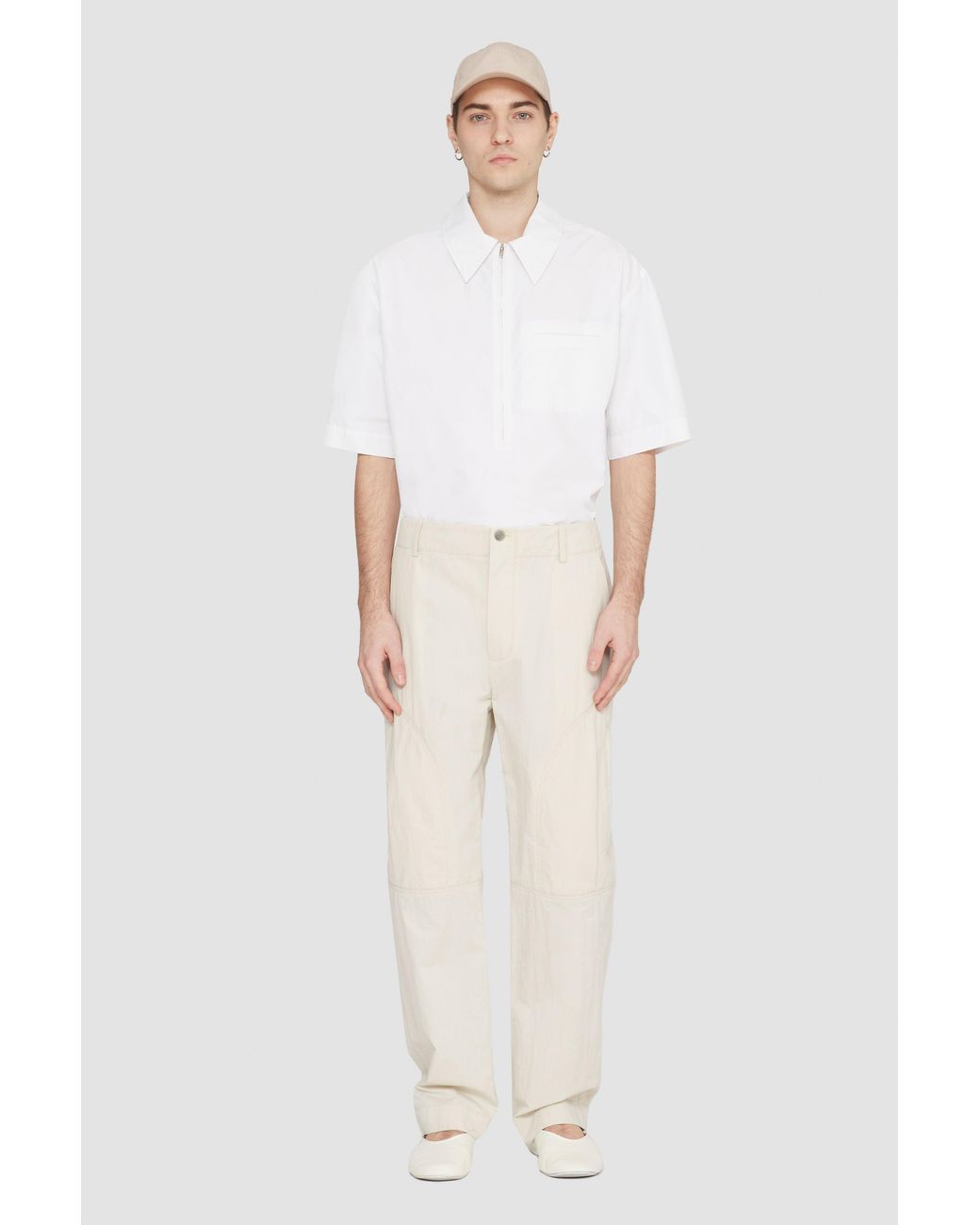 3.1 Phillip Lim White Pull On Pants for men