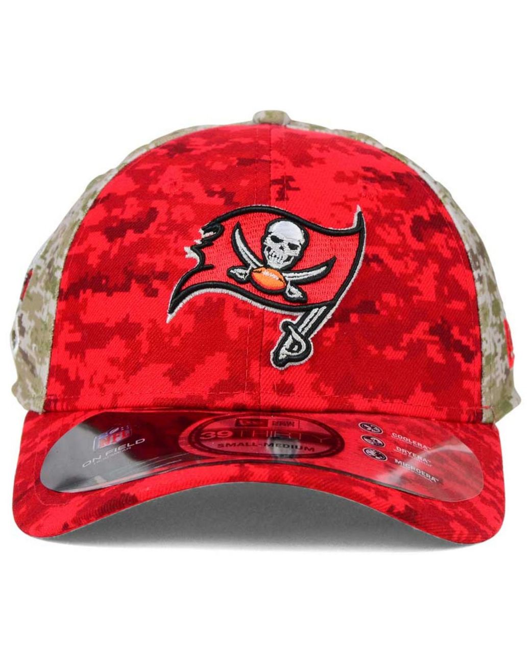 KTZ Tampa Bay Buccaneers Salute To Service 39thirty Cap in Green for Men