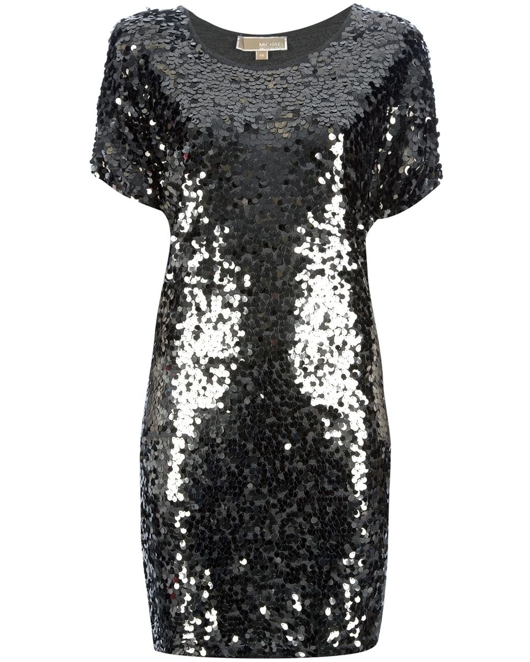 MICHAEL Michael Kors Sequin Dress in Metallic | Lyst