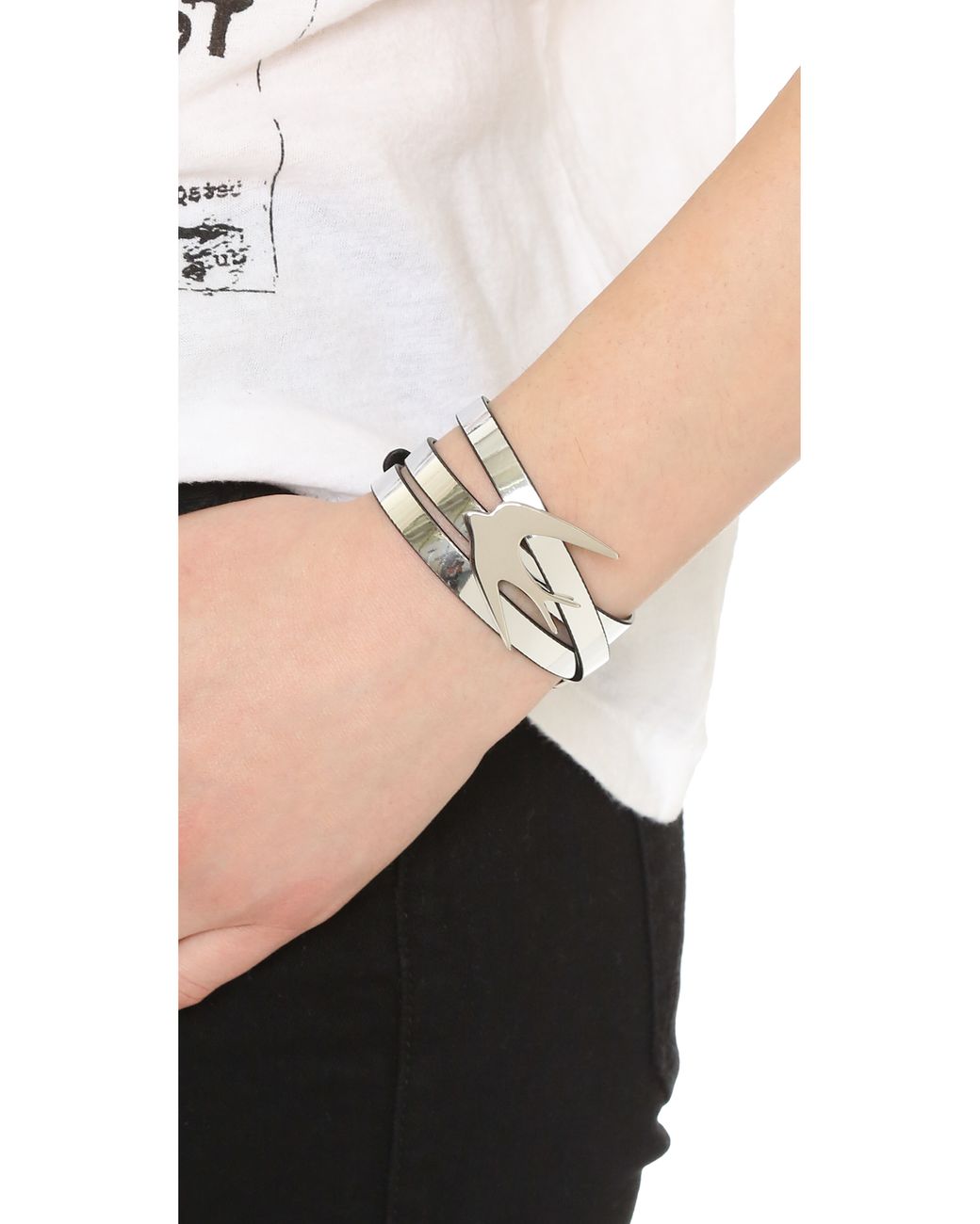 Mcq swallow bracelet discount