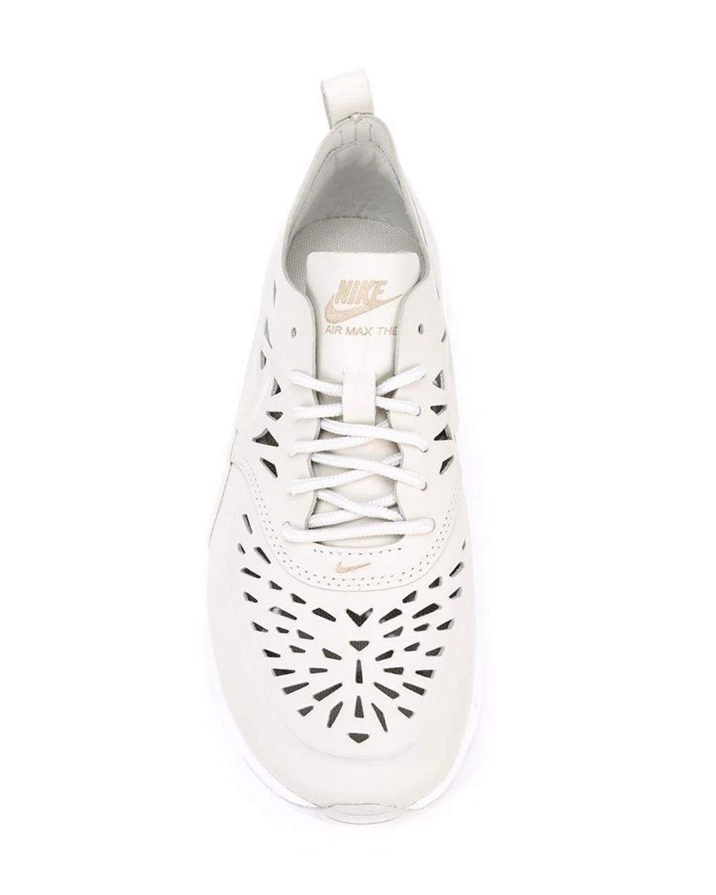 Nike Leather 'air Max Thea Joli' Sneakers in Natural | Lyst