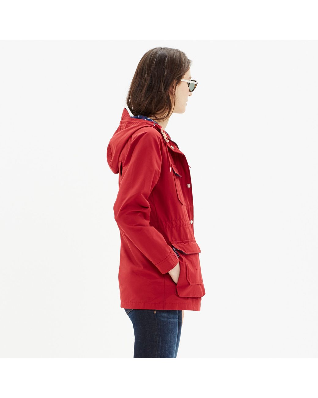 Madewell Penfield Kasson Parka Jacket in Red Lyst UK