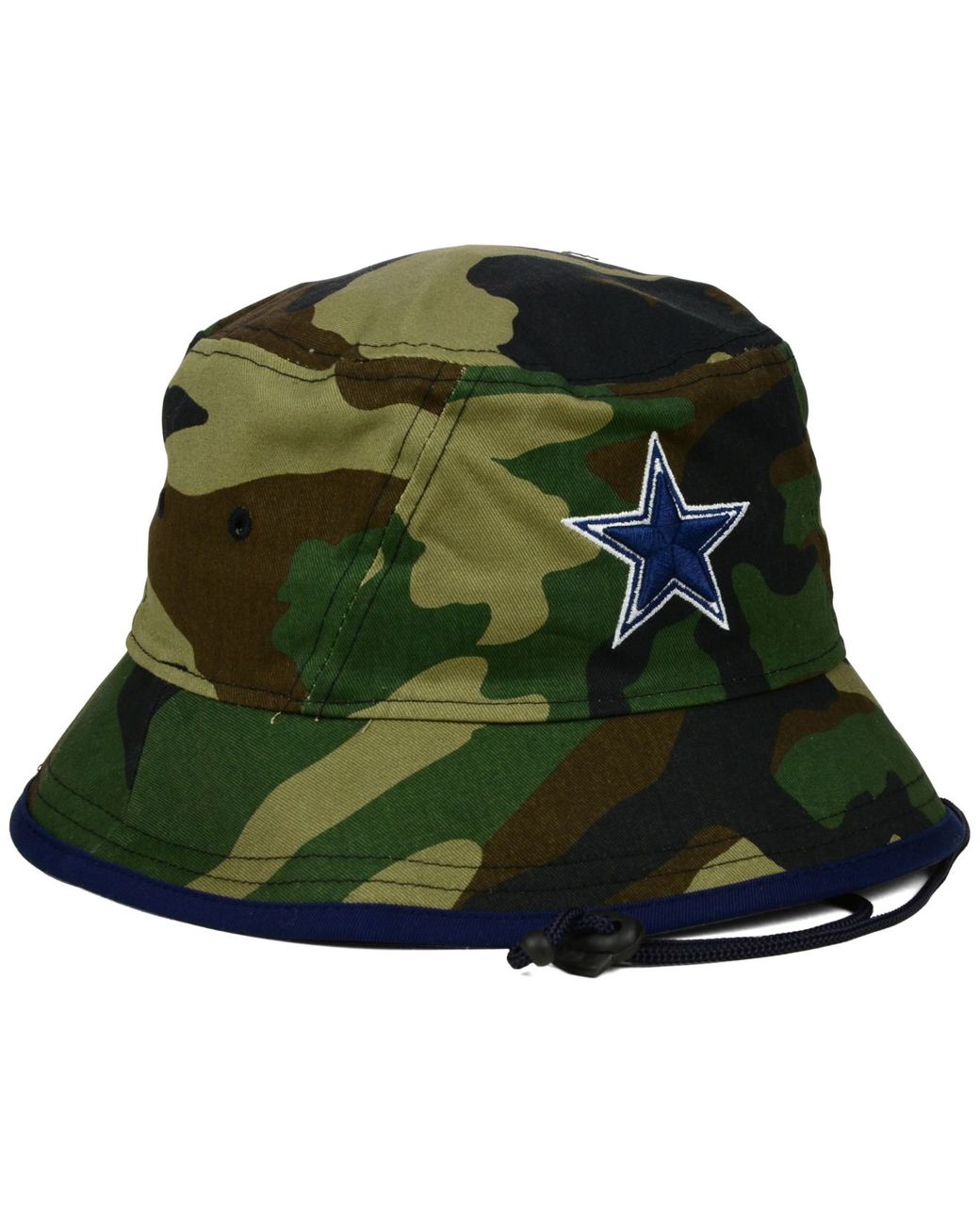 Dallas Cowboys New Era 2021 Salute To Service 39THIRTY Flex Hat - Black/Camo