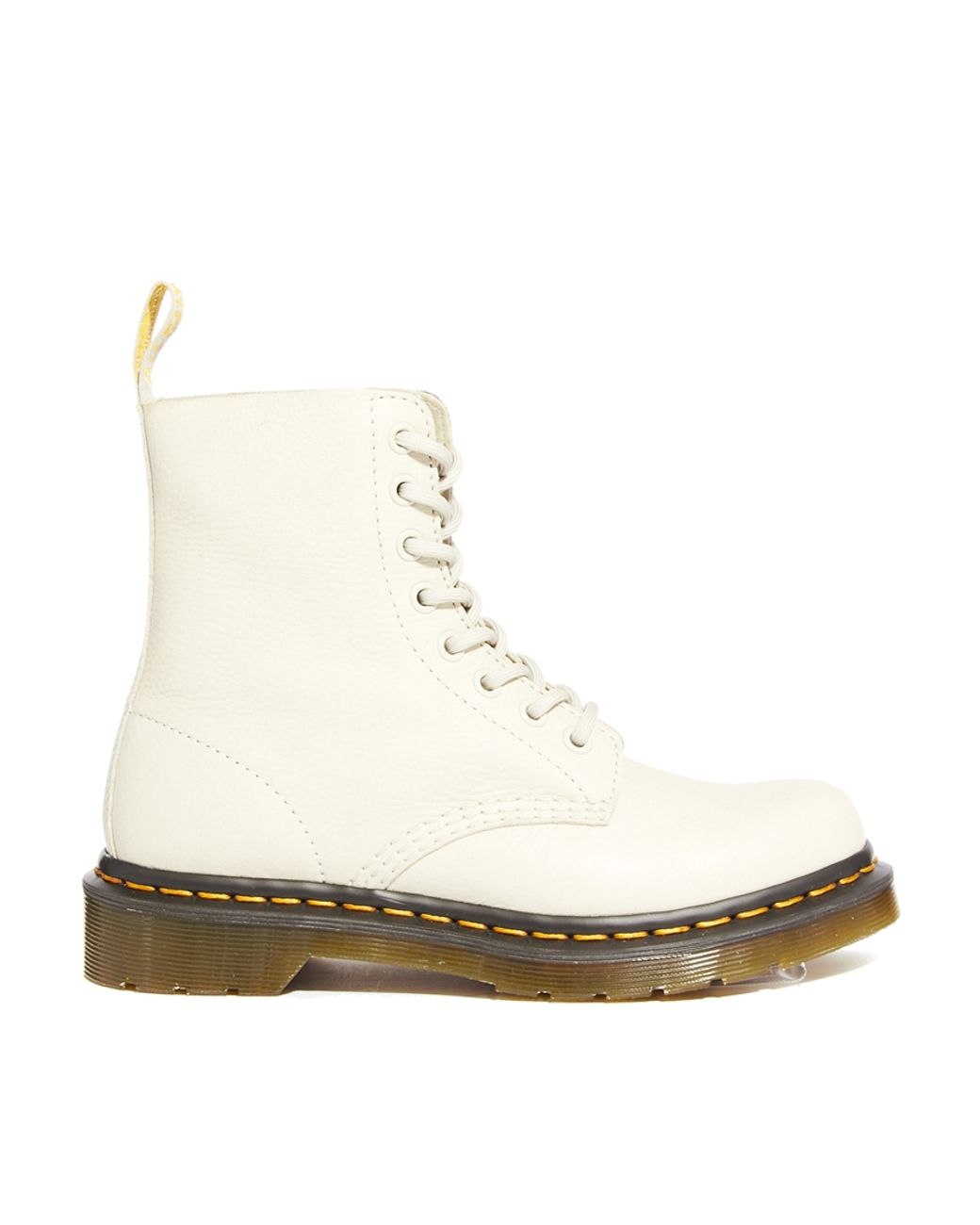 Dr. Martens Core Pascal Ivory 8eye Boots in White | Lyst