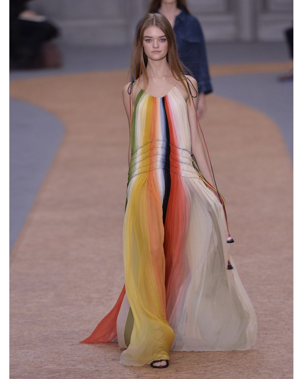 chloe rainbow dress