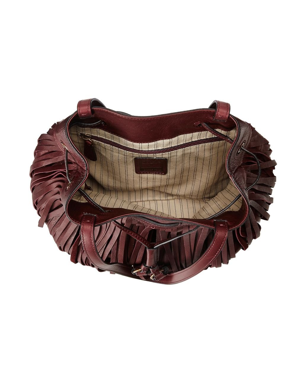 Frye heidi fringe top