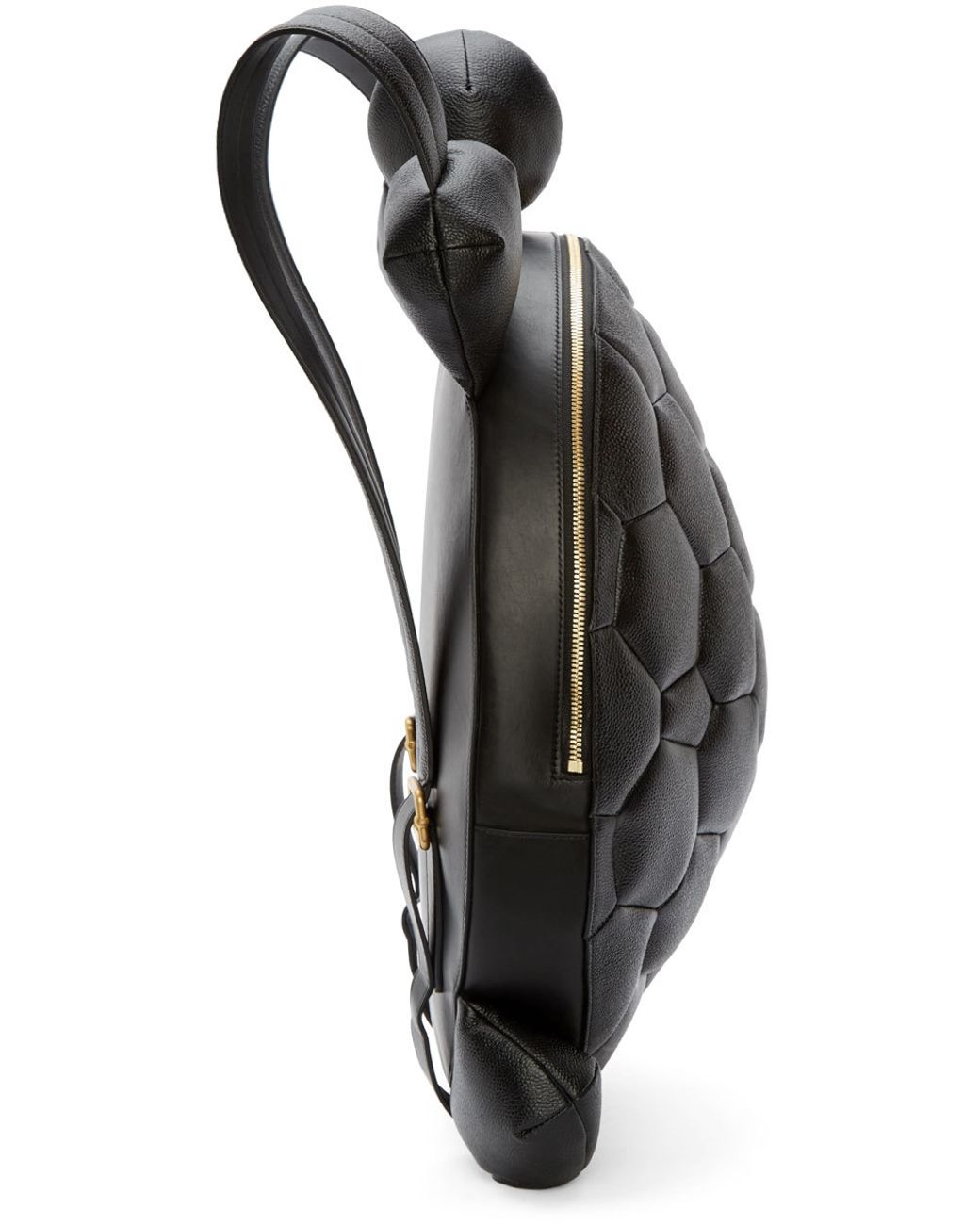 Leather turtle backpack online