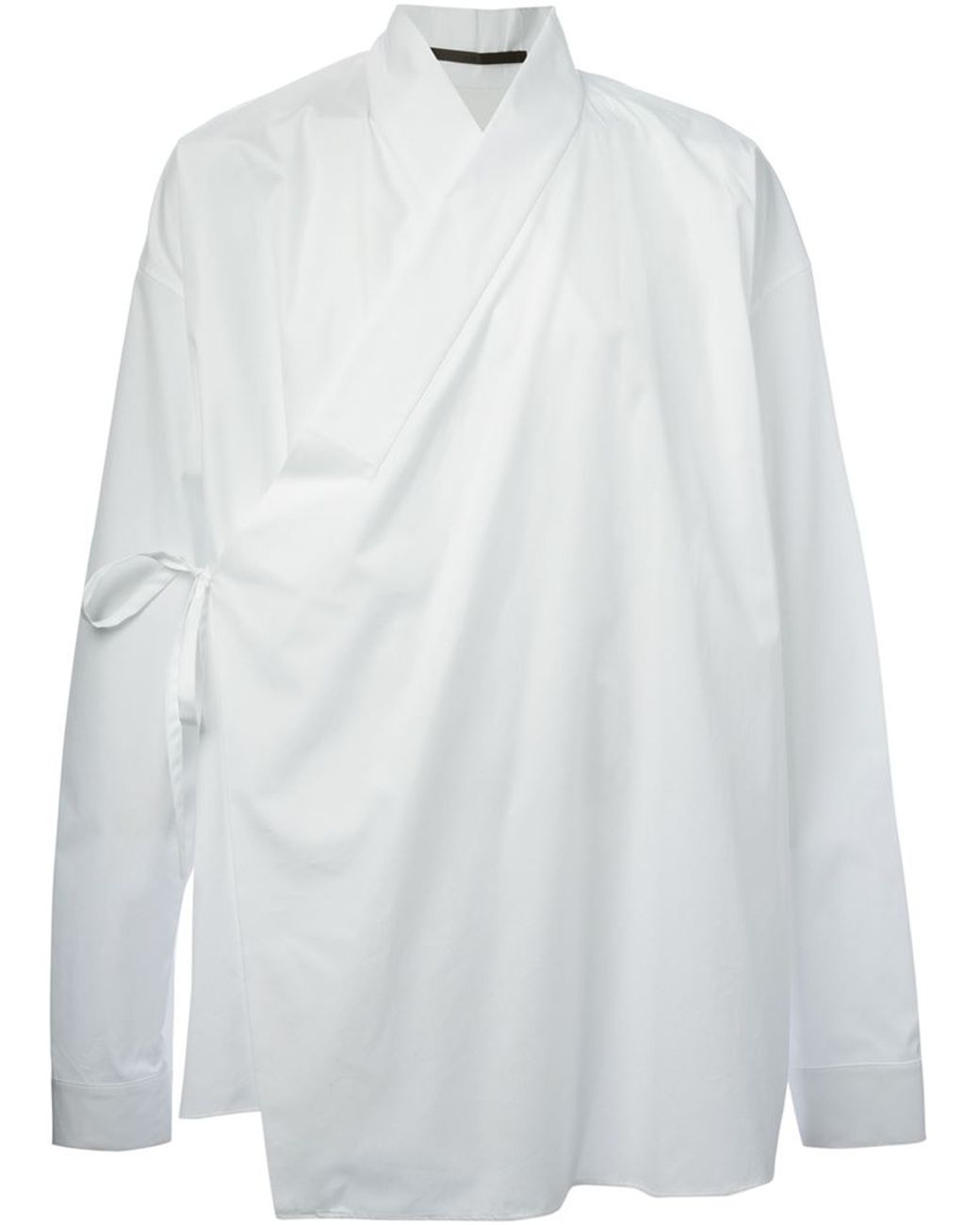 Haider Ackermann Kimono Shirt in White for Men | Lyst