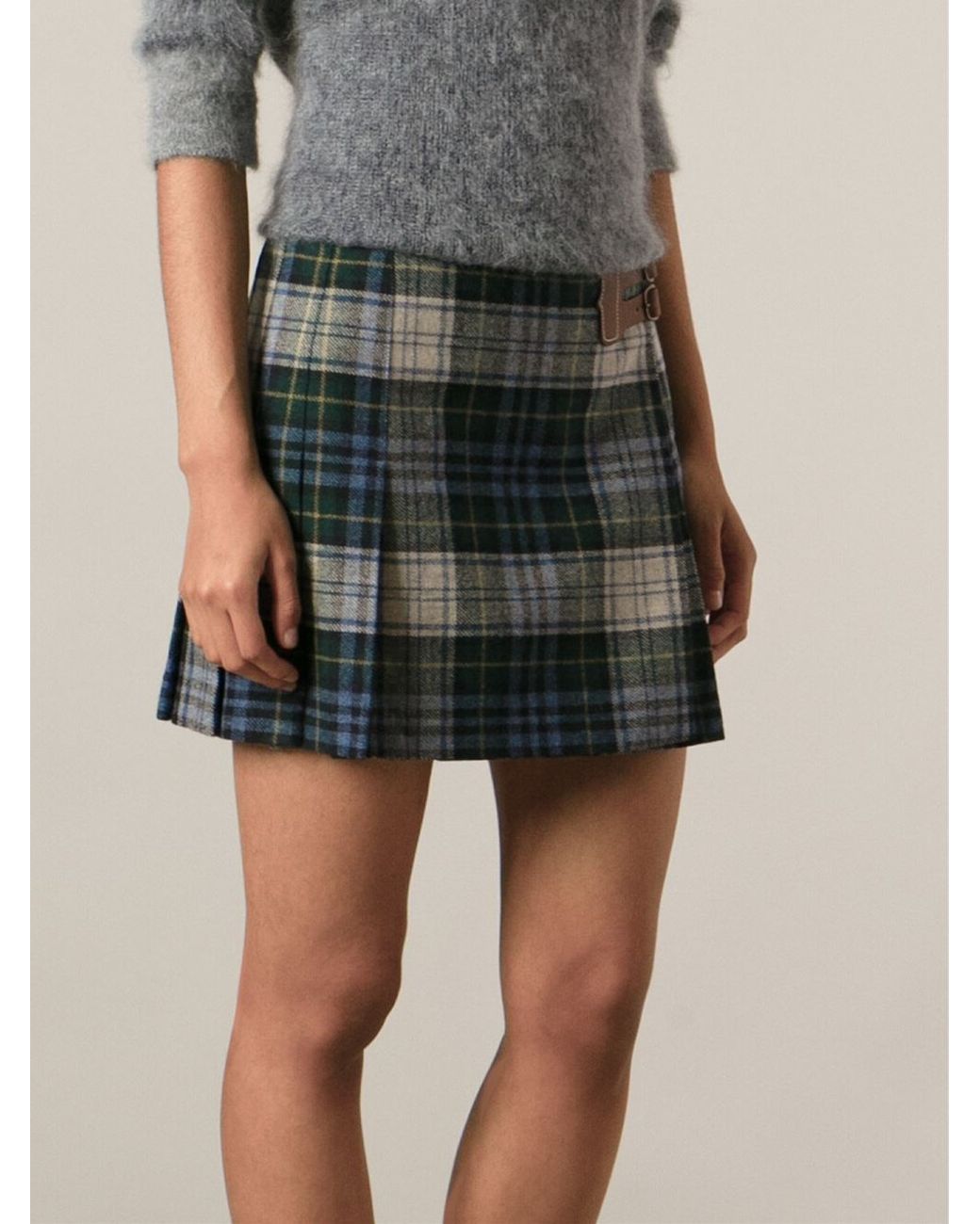 Polo Ralph Lauren Tartan Pleated Skirt | Lyst