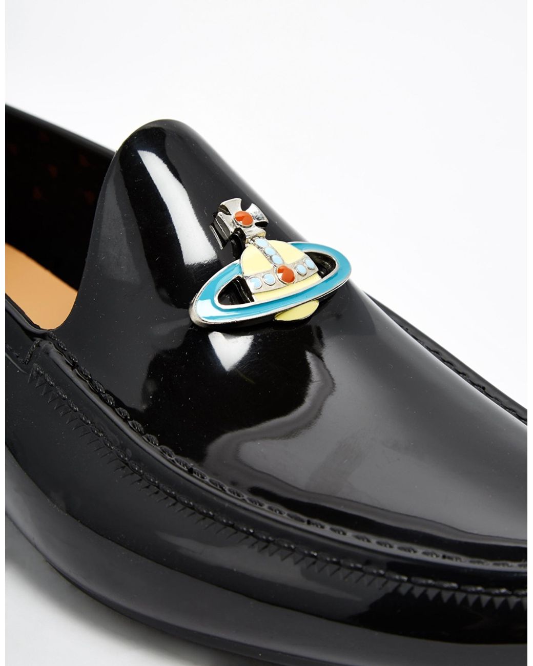 Vivienne Westwood Orb Loafers in Black for Men Lyst