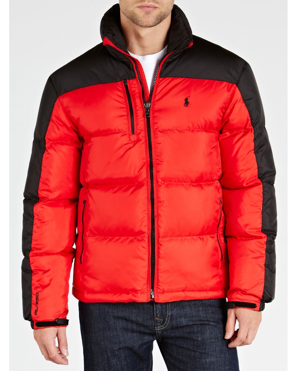 Polo Ralph Lauren Trek Puffer Jacket in Black for Men | Lyst UK