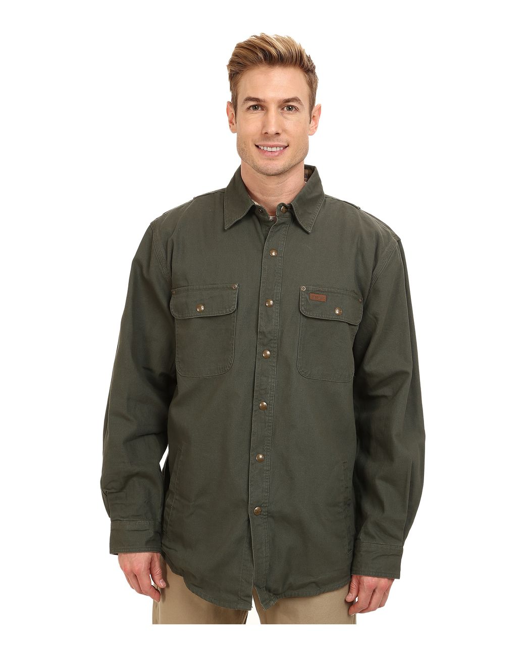 Carhartt Weathered Canvas Shirt Jacket 