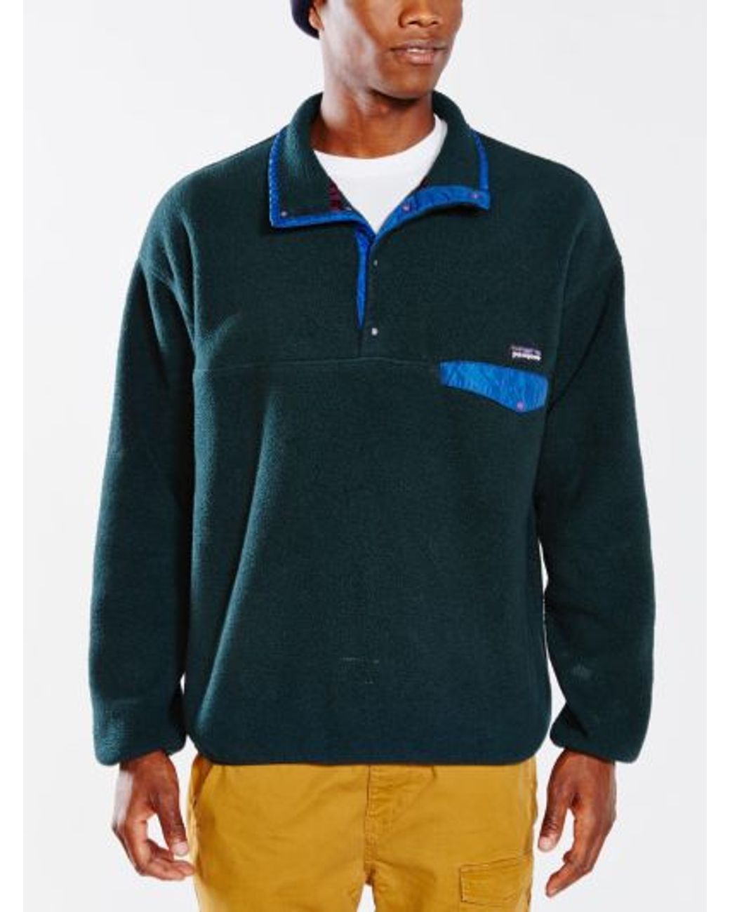 Dark green patagonia jacket top