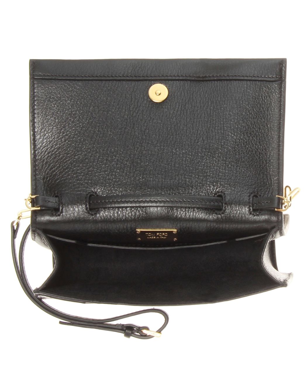 TOM FORD Sling Zip Leather Shoulder Bag