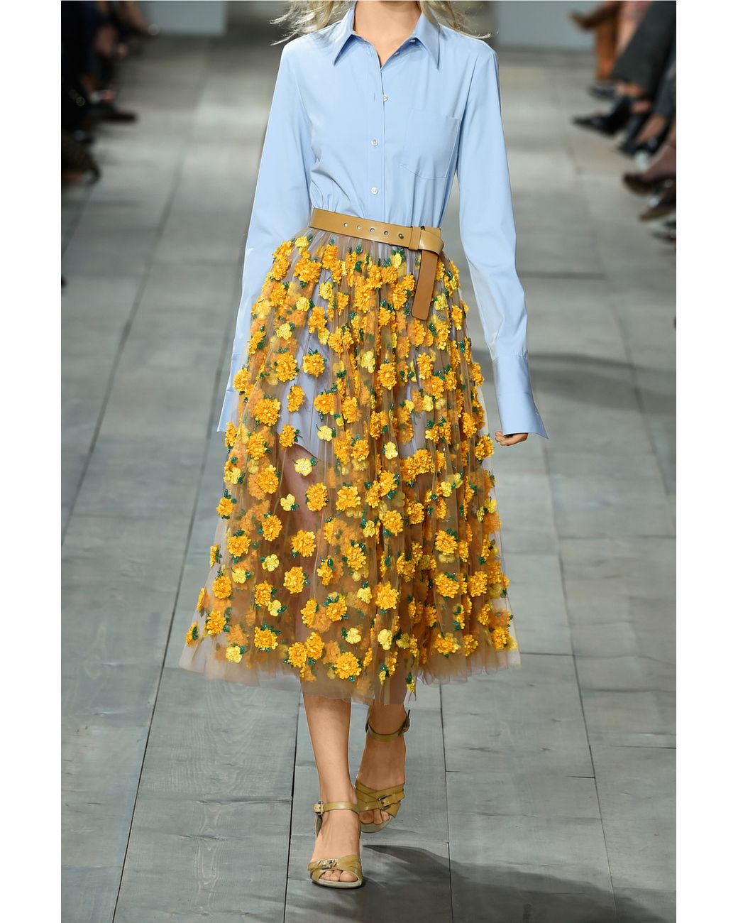 Michael kors cheap skirts yellow